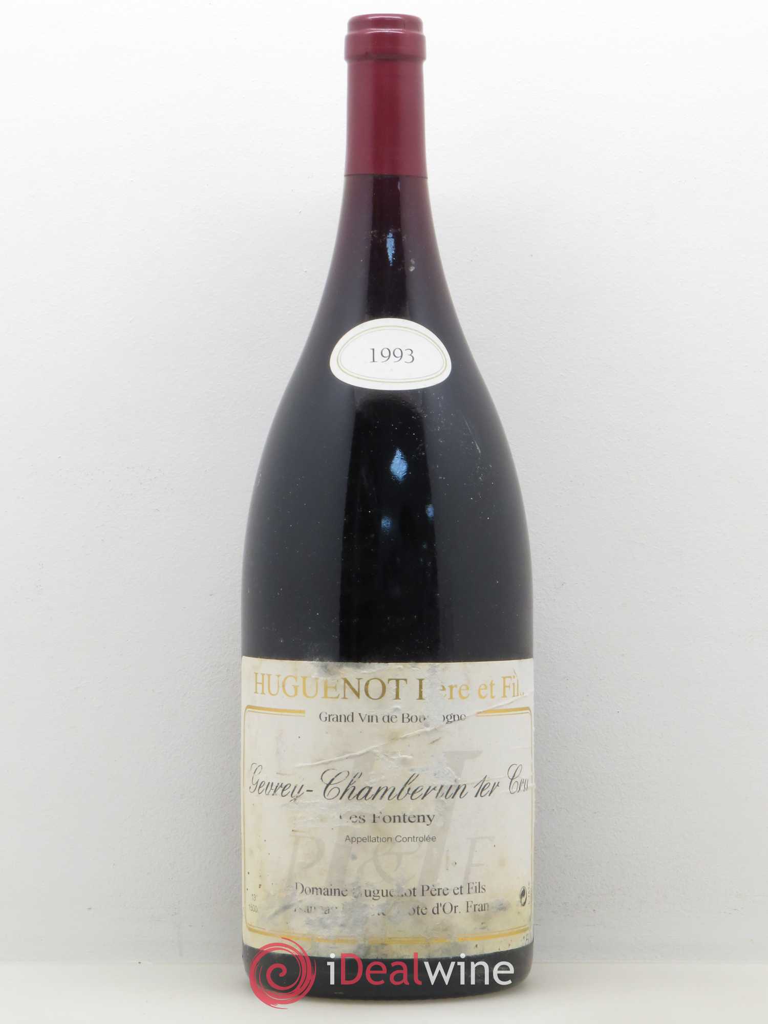 Gevrey-Chambertin 1er Cru Les Fontenys Domaine Huguenot 1993 - Posten von 1 Magnum - 0