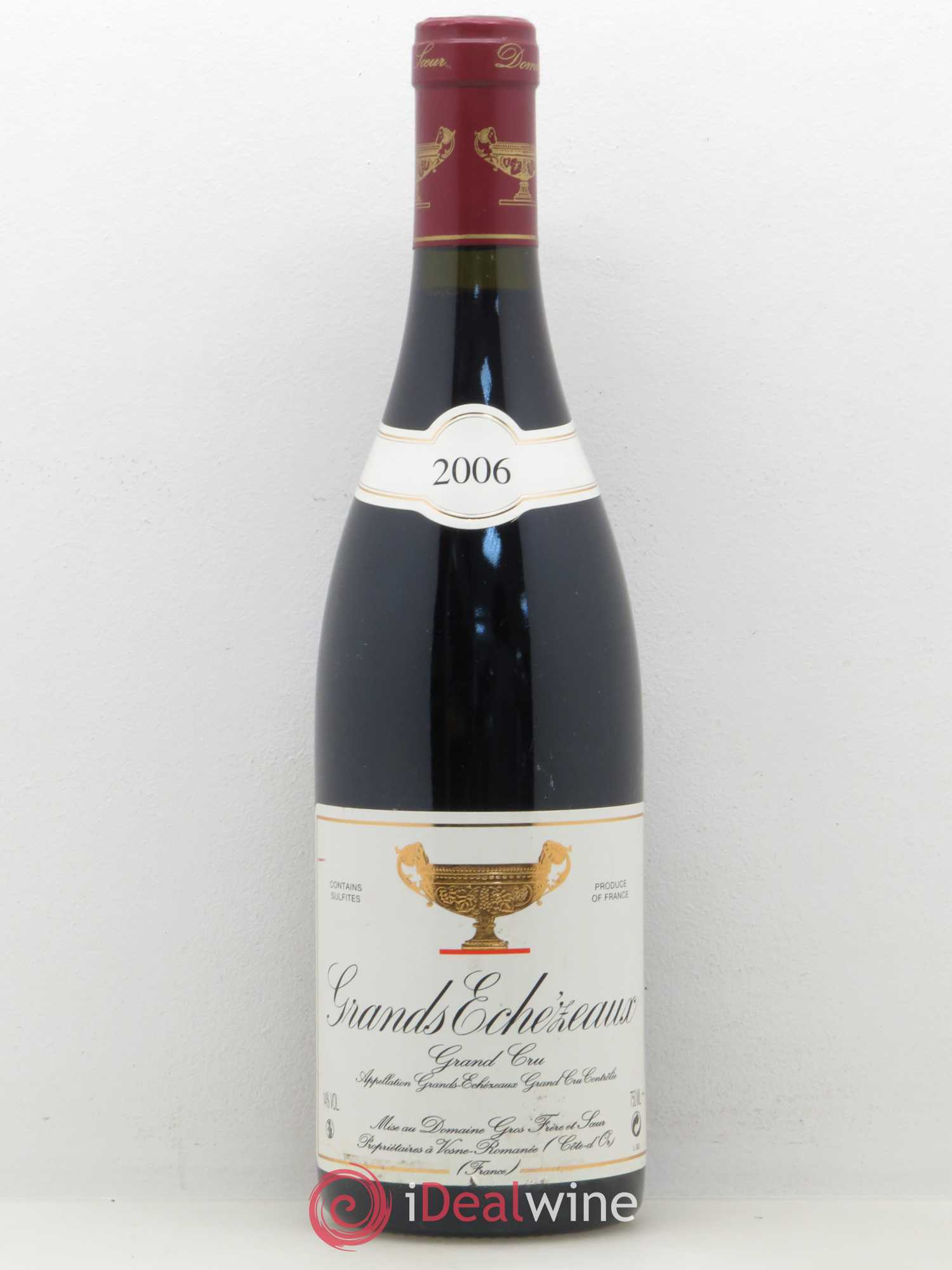 Grands-Echezeaux Grand Cru Gros Frère & Soeur 2006 - Lot de 1 bouteille - 0