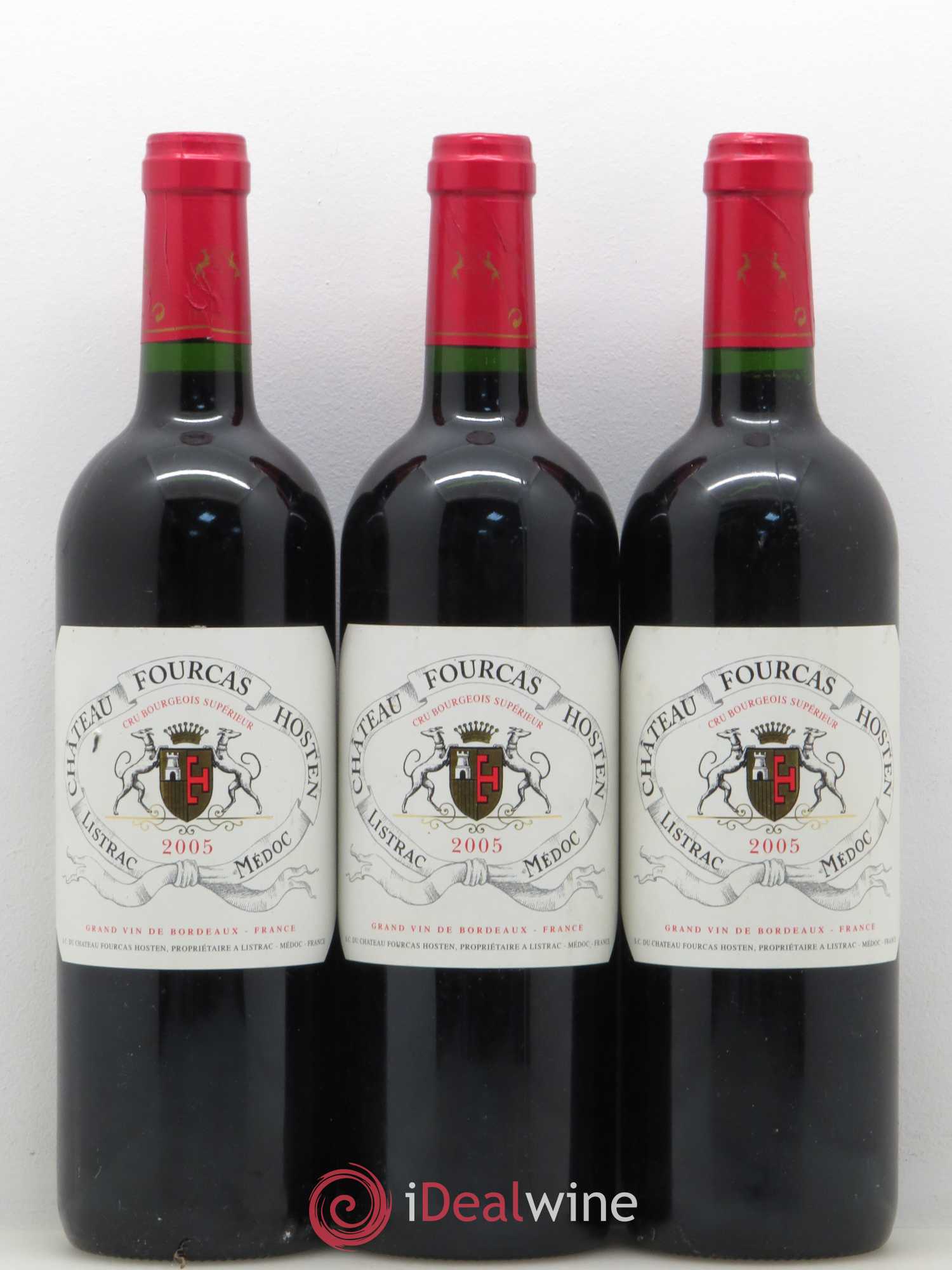 Château Fourcas Hosten Cru Bourgeois 2005 - Lot de 6 bouteilles - 1