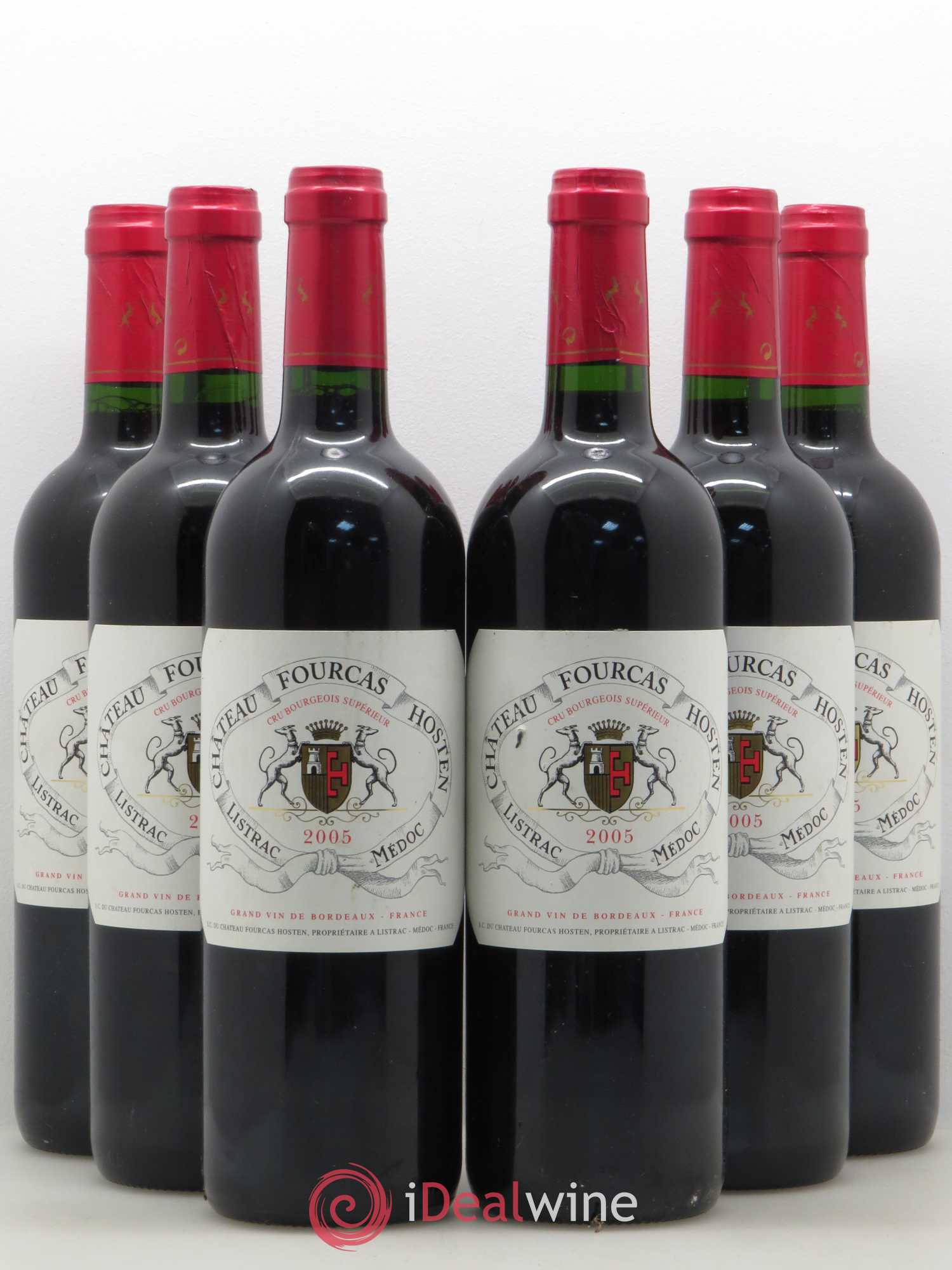 Château Fourcas Hosten Cru Bourgeois 2005 - Lot de 6 bouteilles - 0