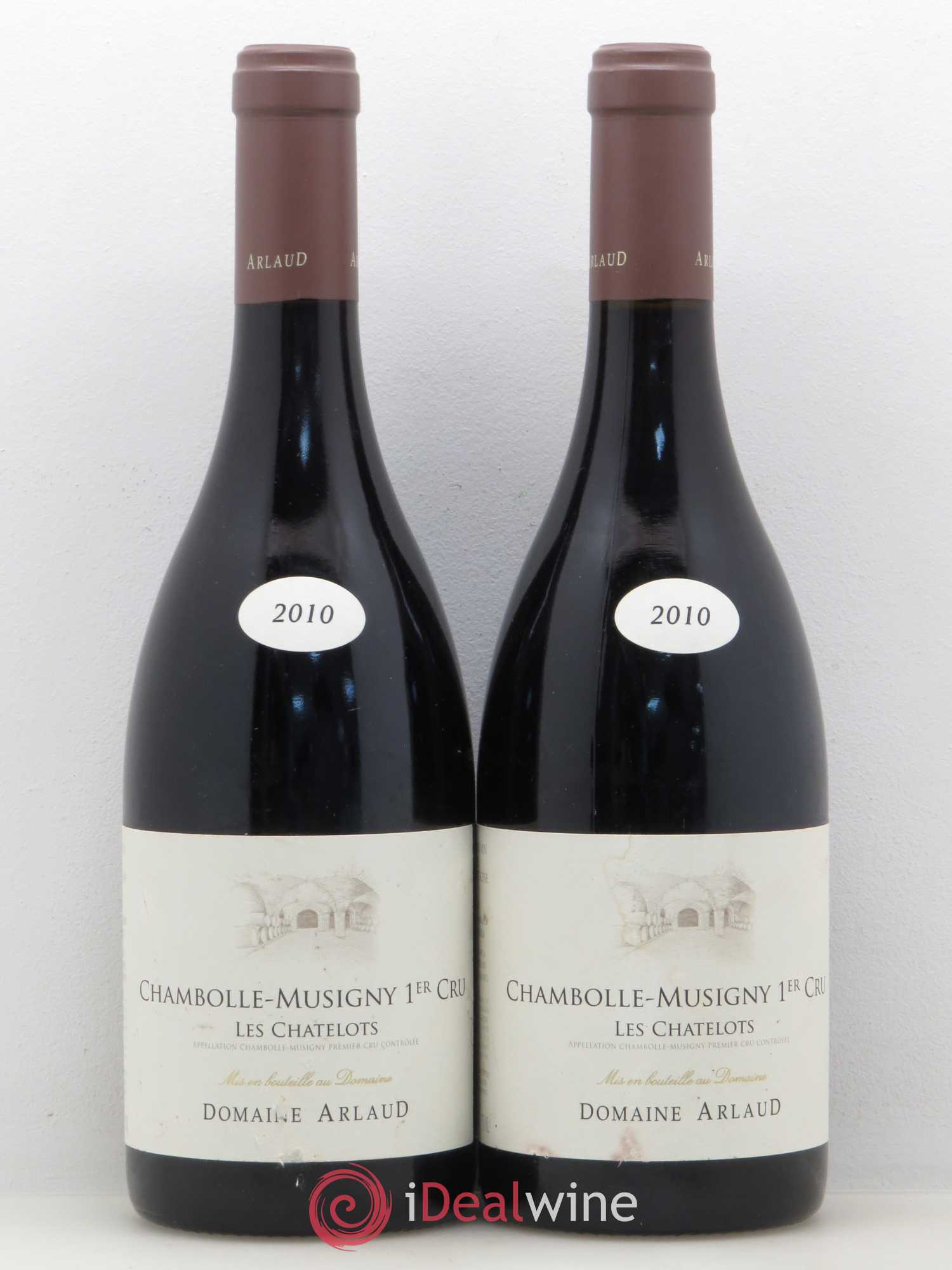 Chambolle-Musigny 1er Cru Les Chatelots Arlaud 2010 - Posten von 2 Flaschen - 0
