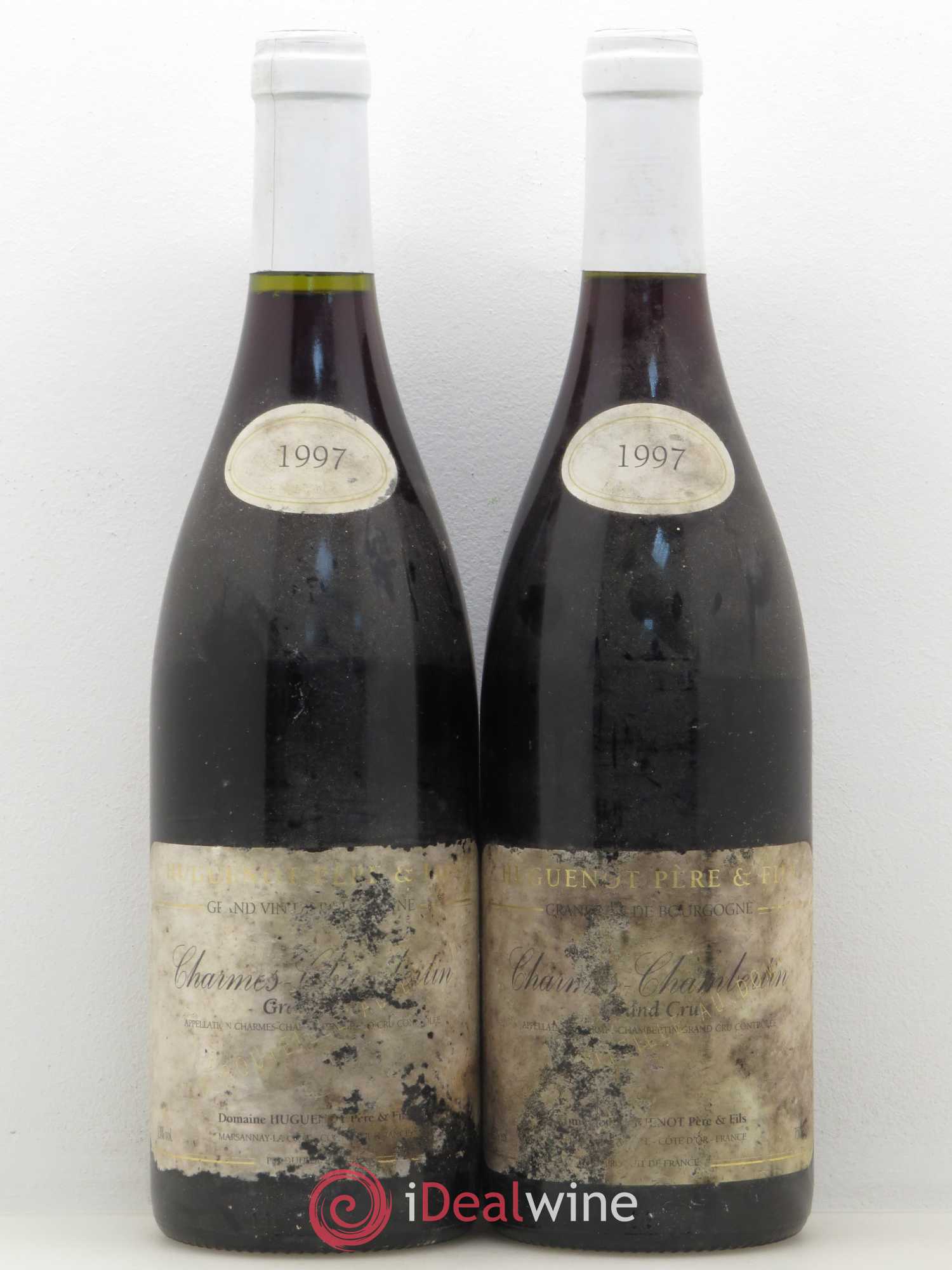 Charmes-Chambertin Grand Cru Domaine Huguenot 1997 - Lot de 2 bouteilles - 0