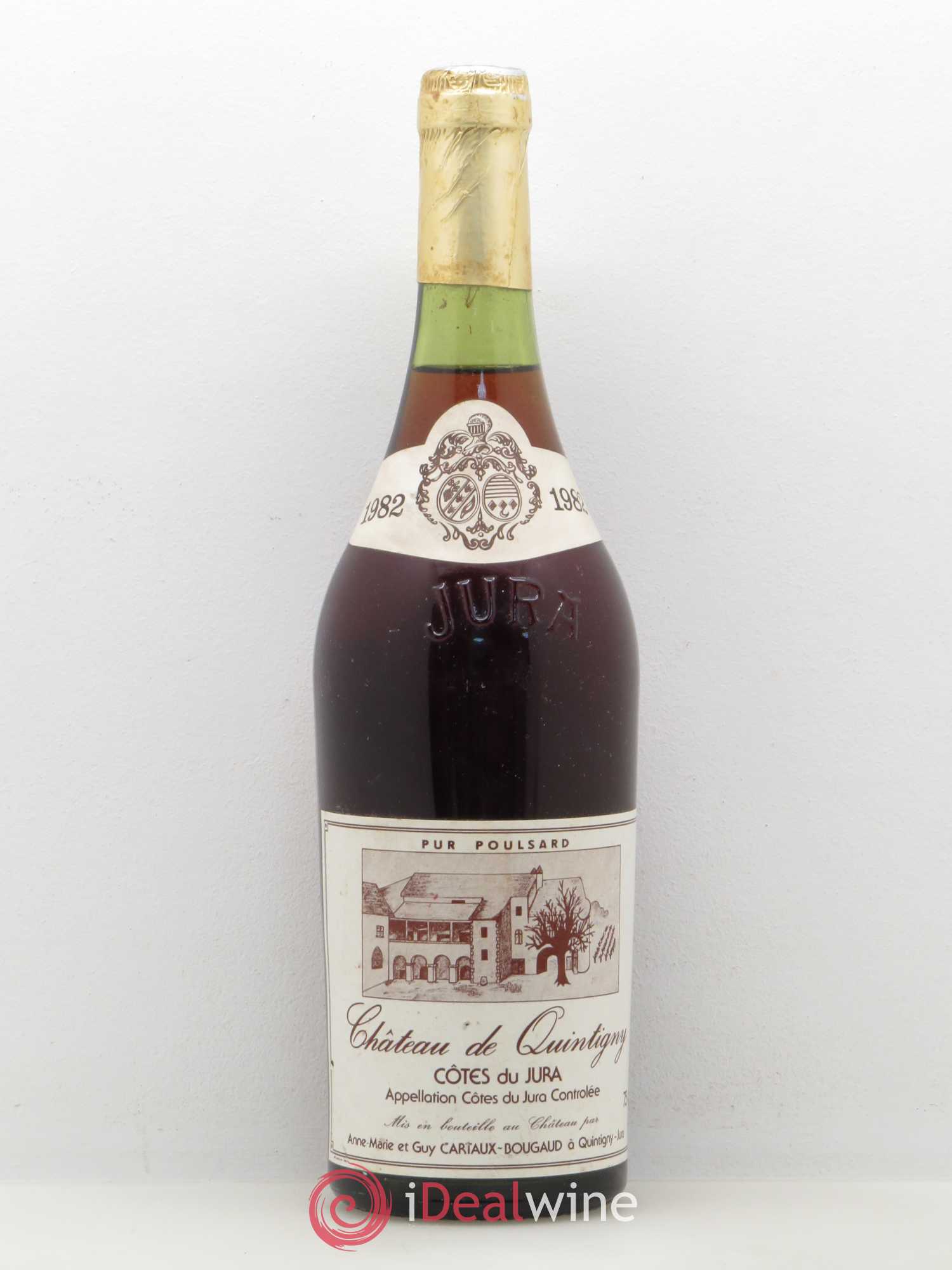 Côtes du Jura Poulsard Château Quintigny 1982 - Posten von 1 Flasche - 0
