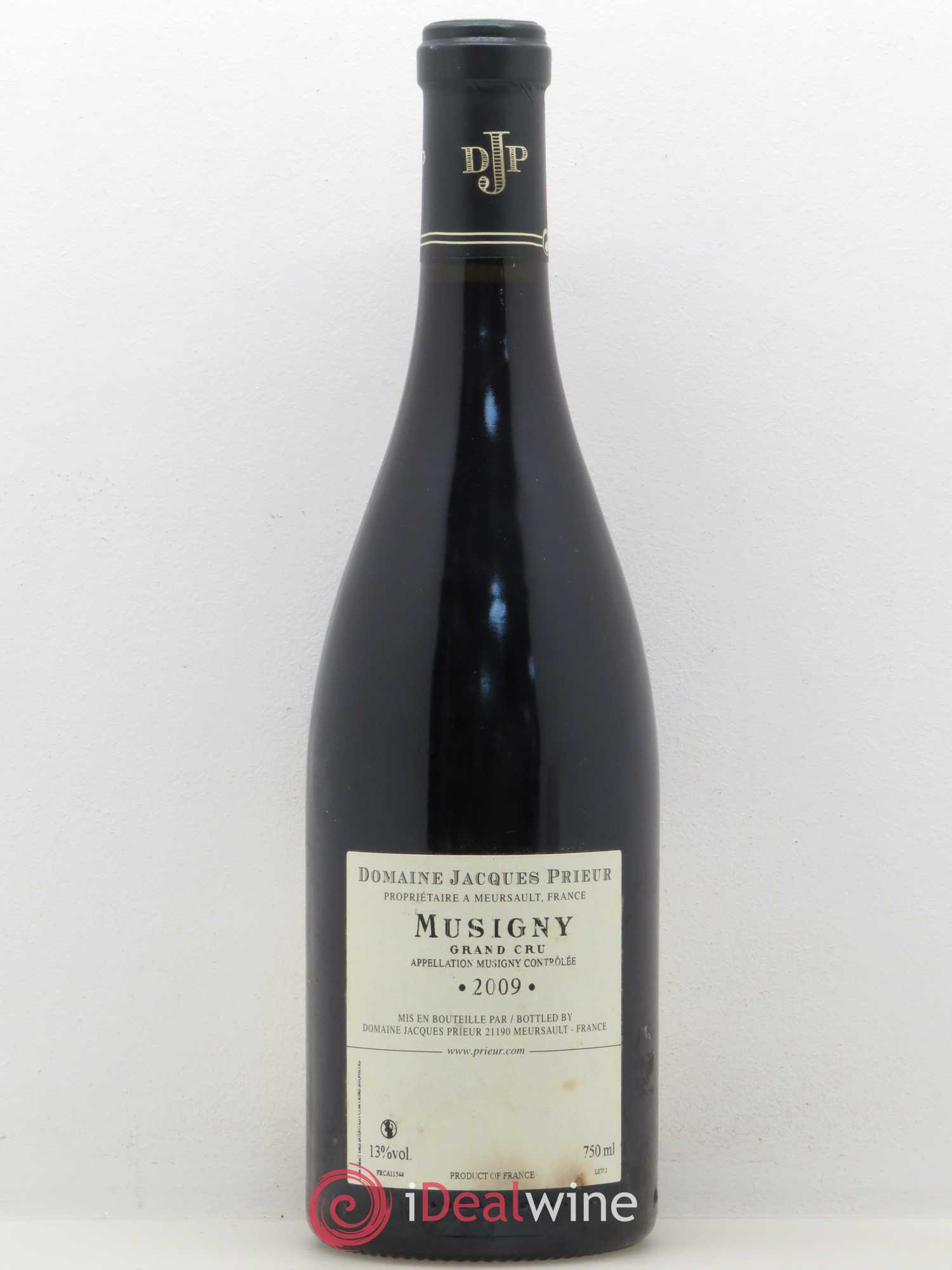 Musigny Grand Cru Jacques Prieur (Domaine) 2009 - Lot de 1 bouteille - 1
