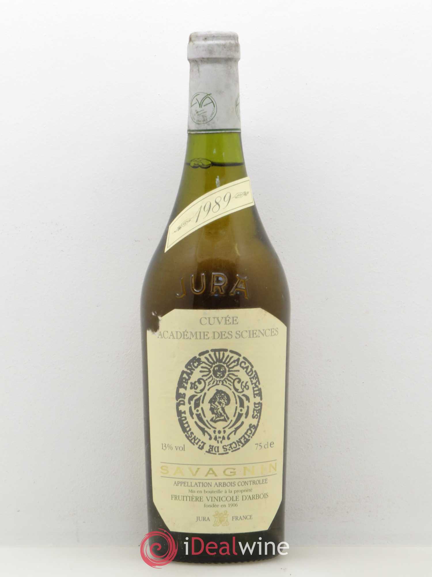 Arbois Savagnin Academie des Sciences Fruitiere Vinicole d'Arbois Château Bethanie 1989 - Posten von 1 Flasche - 0