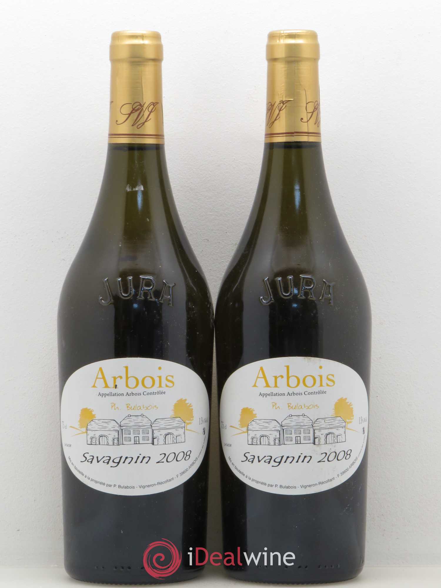 Arbois Savagnin Domaine Philippe Bulabois 2008 - Posten von 2 Flaschen - 0