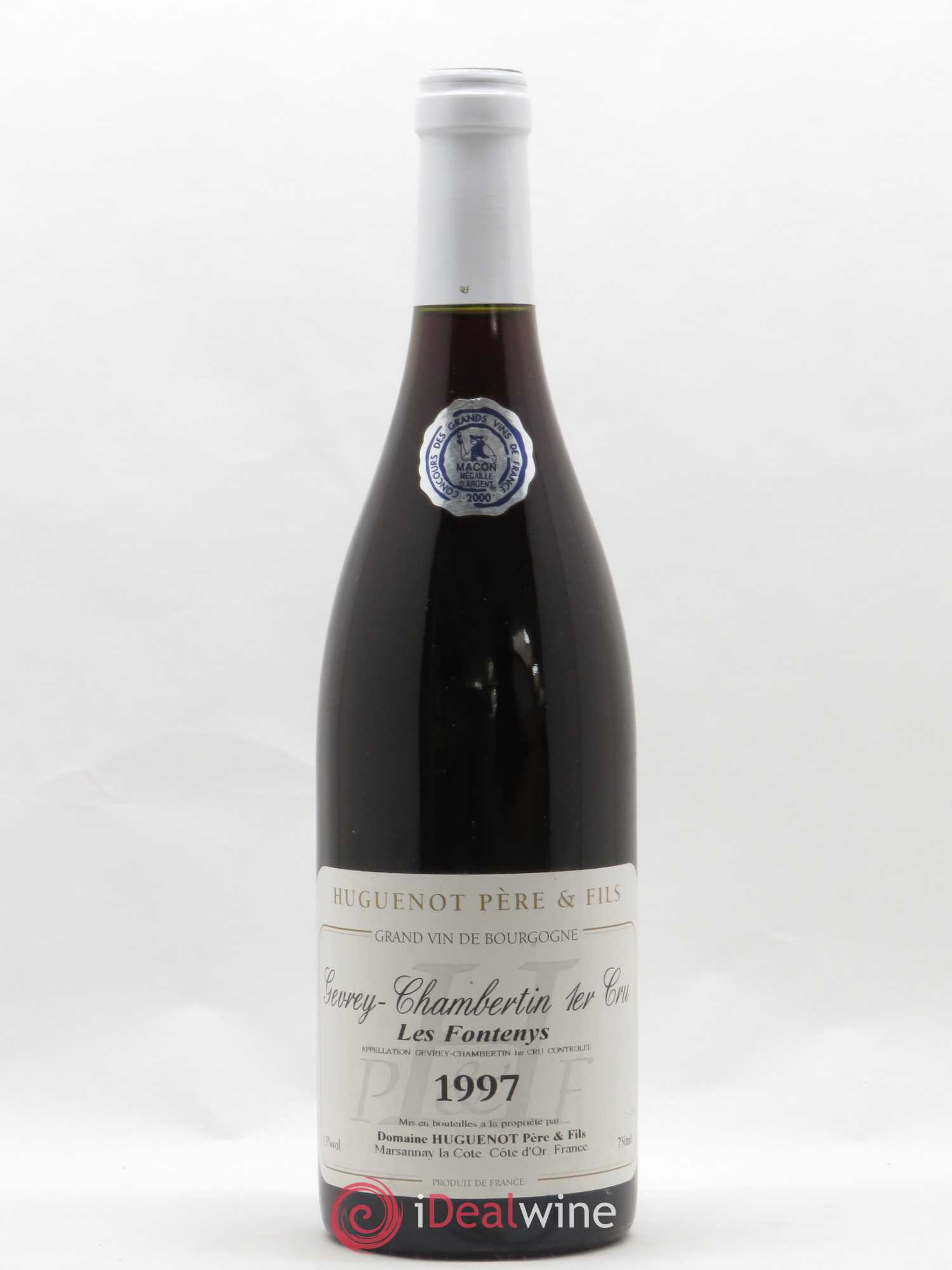 Gevrey-Chambertin 1er Cru Les Fontenys Domaine Huguenot 1997 - Posten von 1 Flasche - 0
