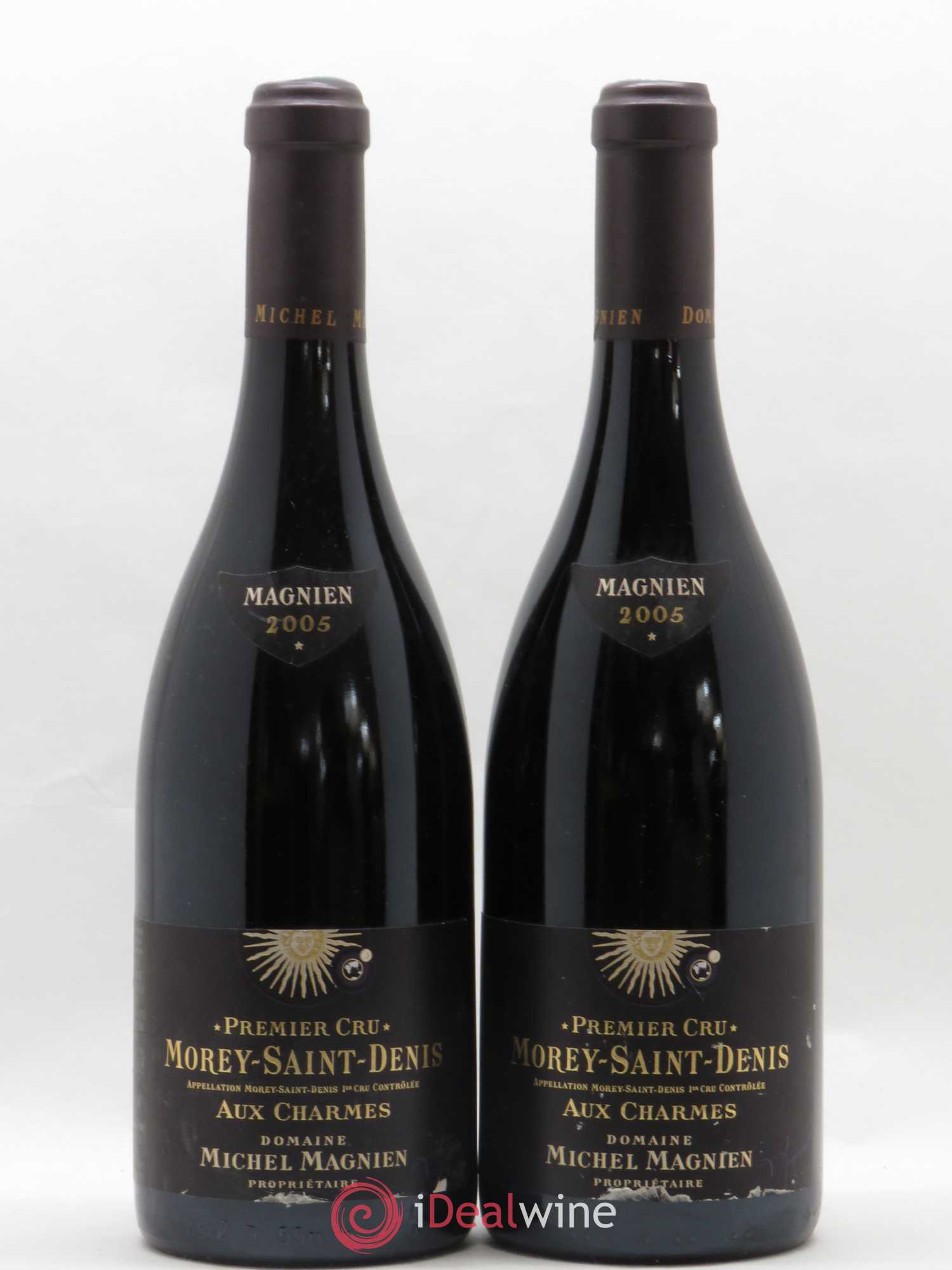 Morey-Saint-Denis 1er Cru Aux Charmes Michel Magnien 2005 - Posten von 2 Flaschen - 0
