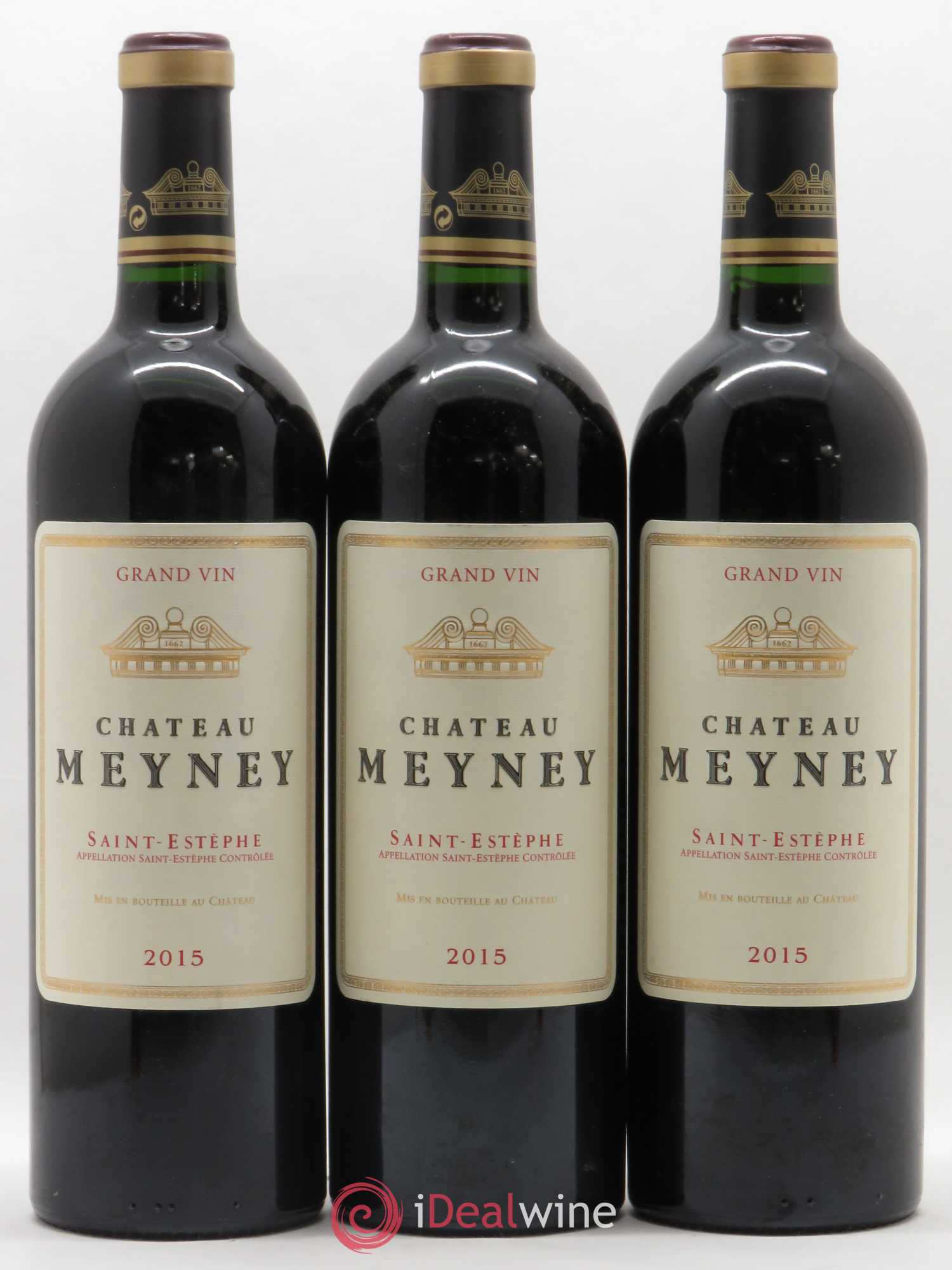 Château Meyney 2015 - Lot de 3 bouteilles - 0