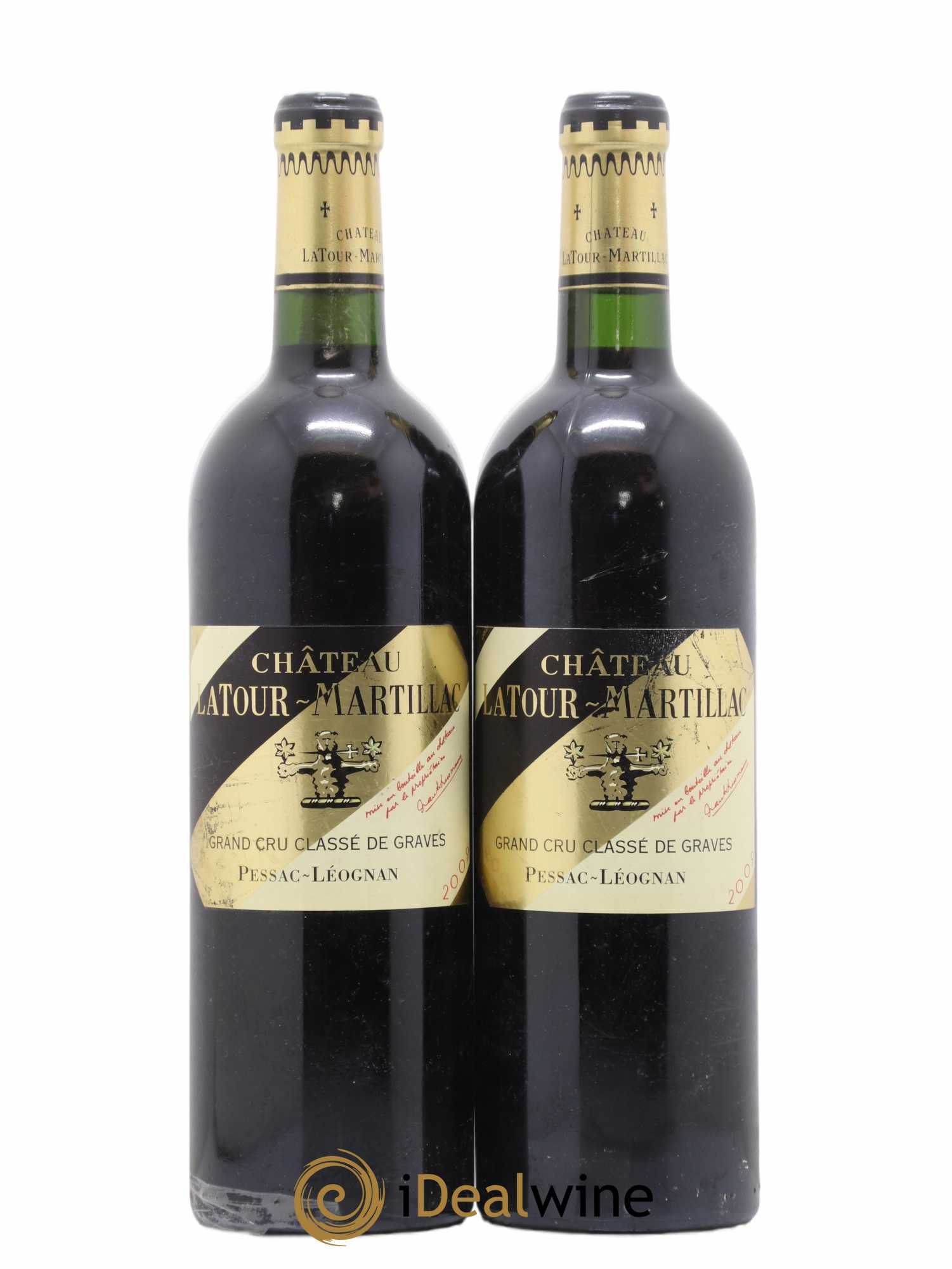Château Latour-Martillac Cru Classé de Graves (sans prix de réserve) 2009 - Lot de 2 bouteilles - 0