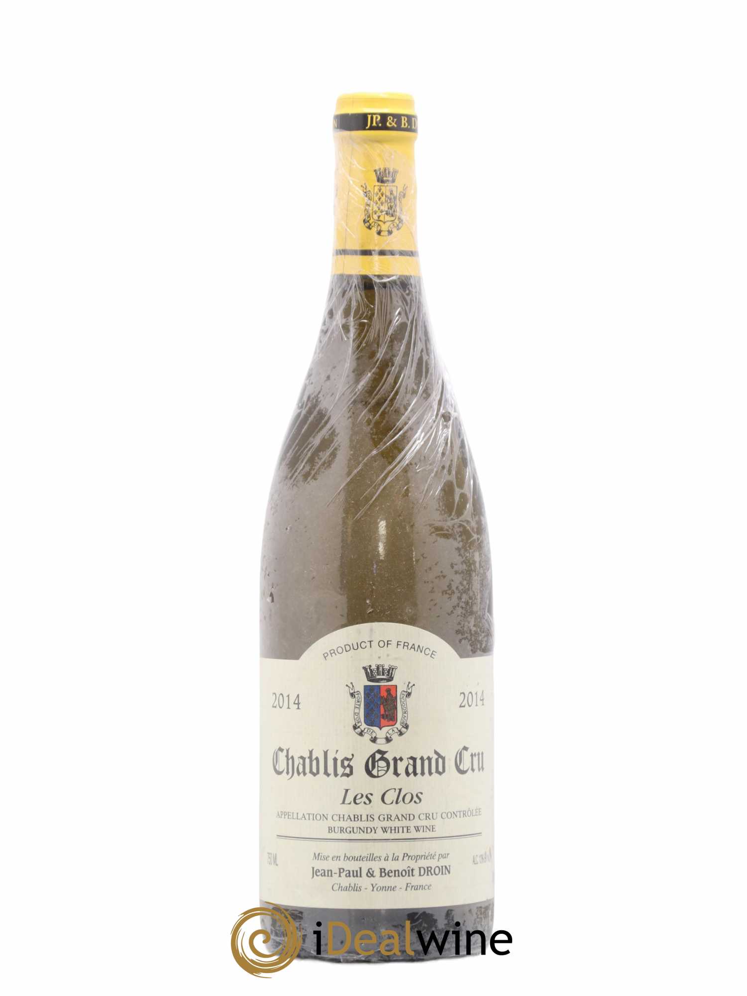 Chablis Grand Cru Les Clos Jean-Paul & Benoît Droin (Domaine) 2014 - Lot de 1 bouteille - 0