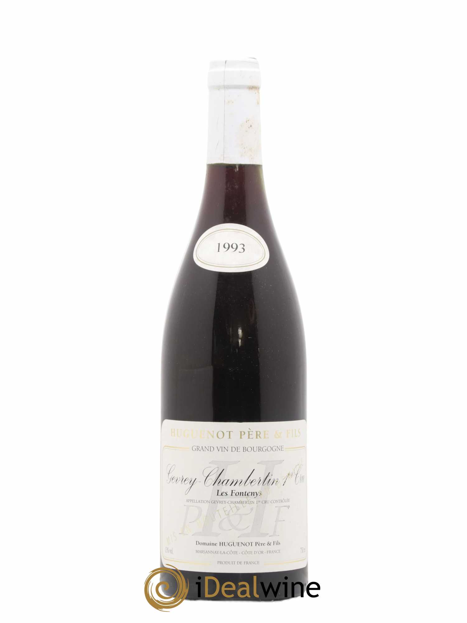 Gevrey-Chambertin 1er Cru Les Fontenys Huguenot 1993 - Posten von 1 Flasche - 0