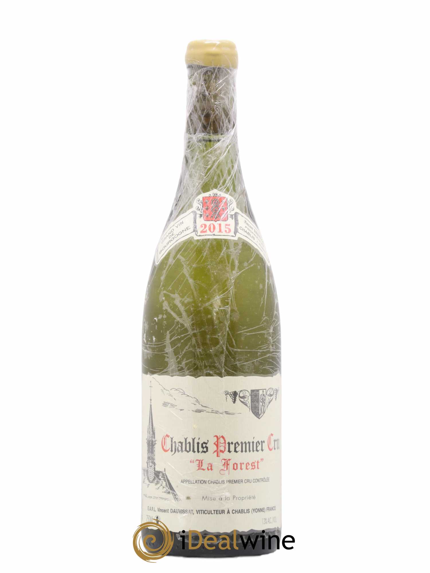 Chablis 1er Cru La Forest Vincent Dauvissat (Domaine) 2015 - Lot de 1 bouteille - 0