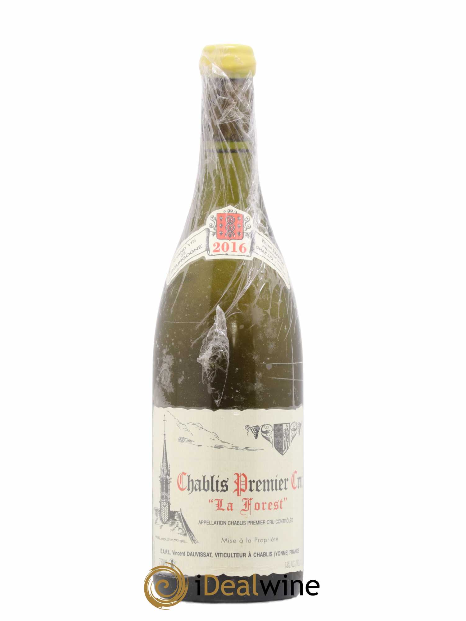 Chablis 1er Cru La Forest Vincent Dauvissat (Domaine) 2016 - Lot de 1 bouteille - 0