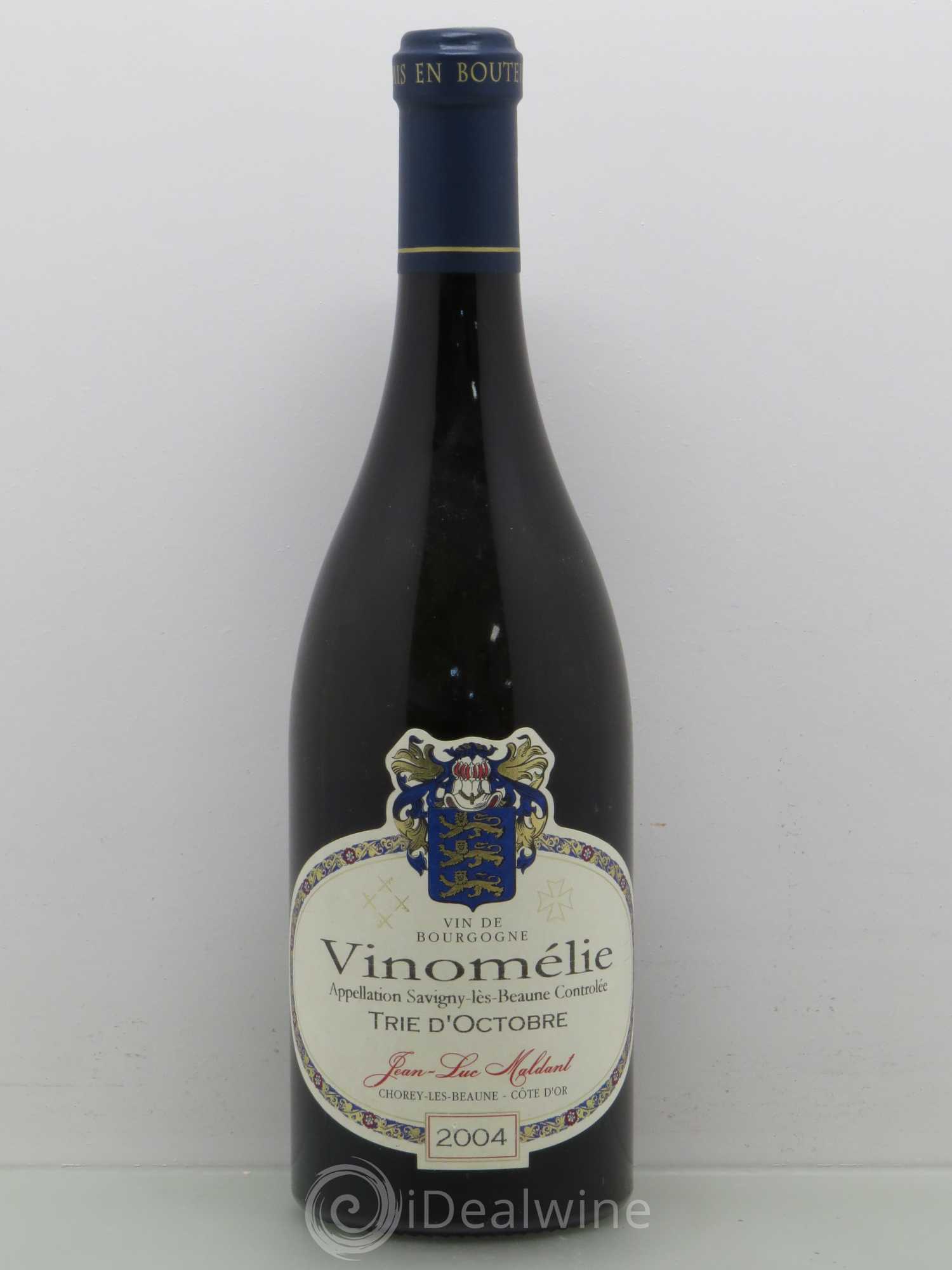 Savigny-lès-Beaune Vinomelie Domaine Jean Luc Maldant Trei d'octobre 2004 - Posten von 1 Flasche - 0