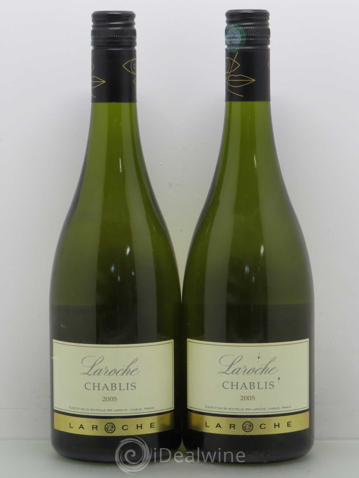 Chablis Domaine Laroche 2005 - Lot de 2 bouteilles - 0