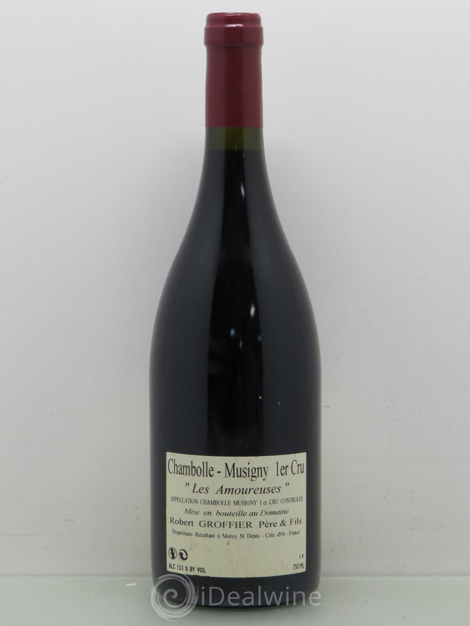 Chambolle-Musigny 1er Cru Les Amoureuses Robert Groffier Père & Fils (Domaine) 2005 - Lot de 1 bouteille - 1