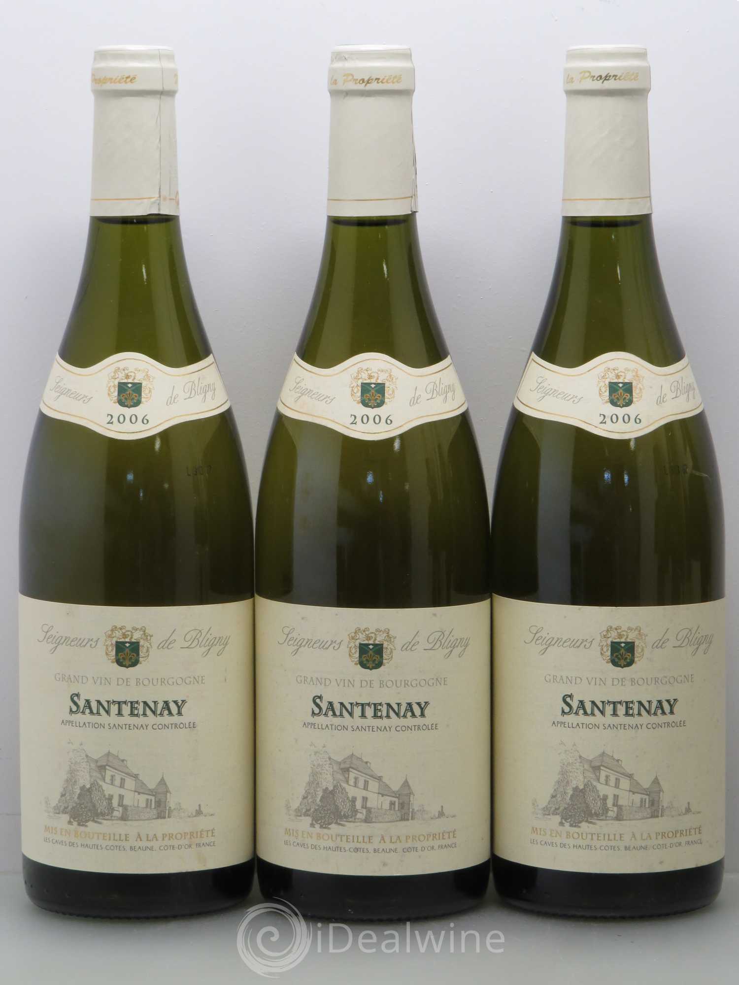 Santenay Les seigneurs de Bligny Cave des Hautes-Côtes 2006 - Posten von 6 Flaschen - 1