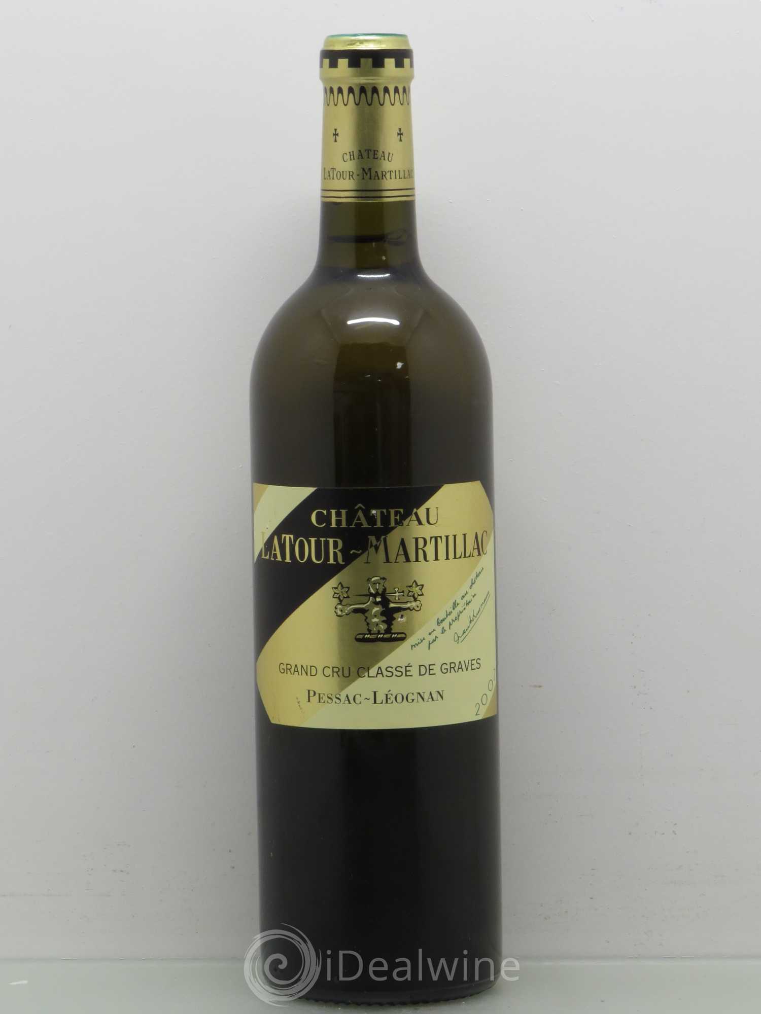 Château Latour-Martillac Cru Classé de Graves 2007 - Lot de 1 bouteille - 0