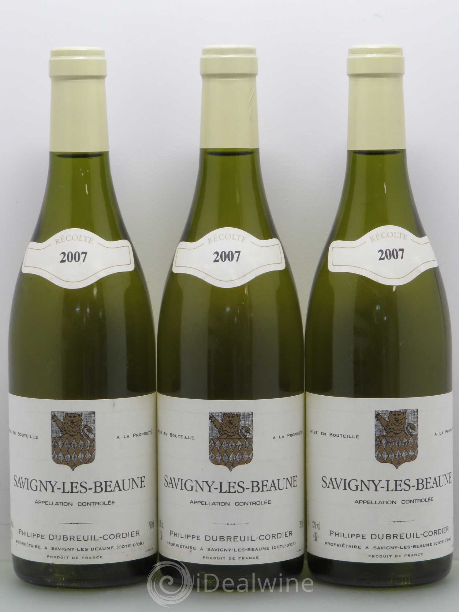 Savigny-lès-Beaune Philippe Dubreuil Cordier 2007 - Posten von 3 Flaschen - 0