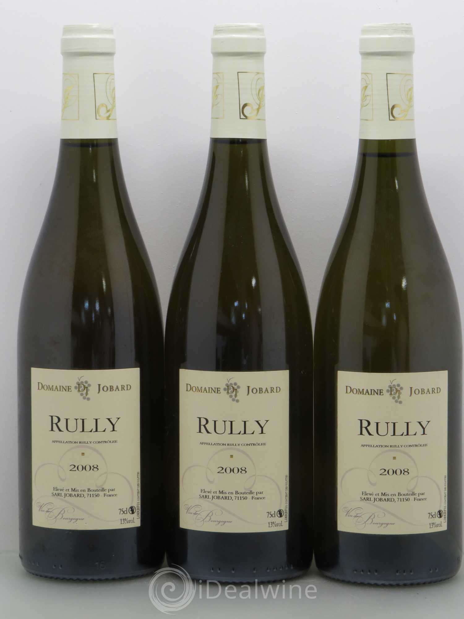 Rully Domaine Claudie Jobard 2008 - Posten von 3 Flaschen - 0