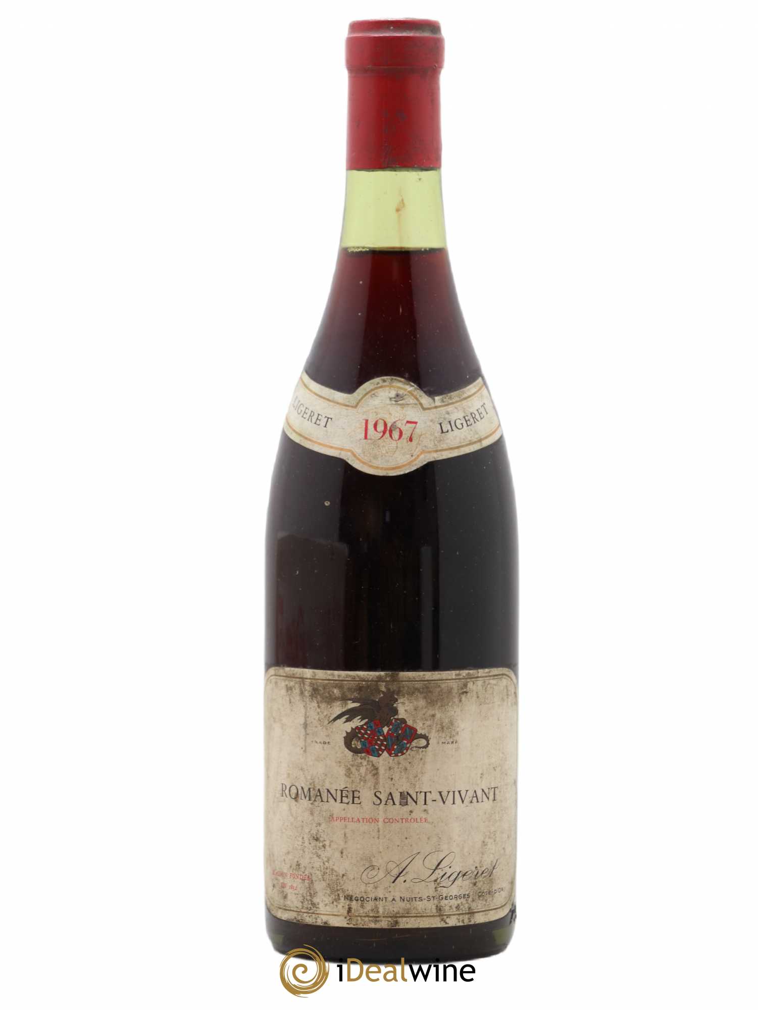 Romanée-Saint-Vivant Grand Cru Domaine Ligeret 1967 - Posten von 1 Flasche - 0