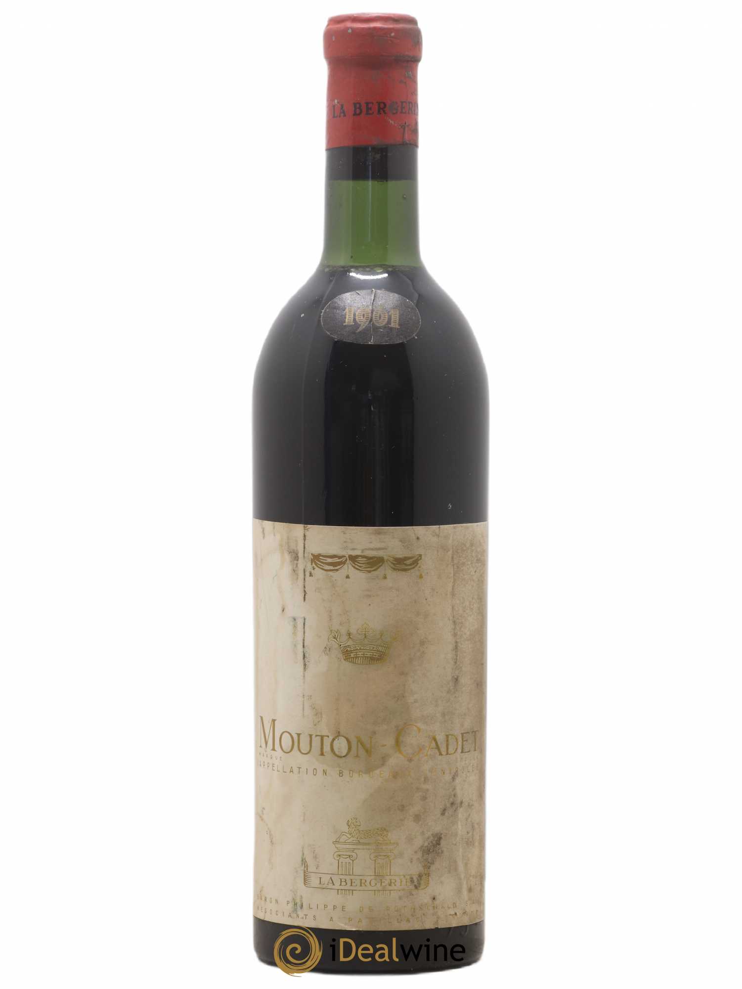 Château Mouton Cadet 1961 - Lot de 1 bouteille - 0