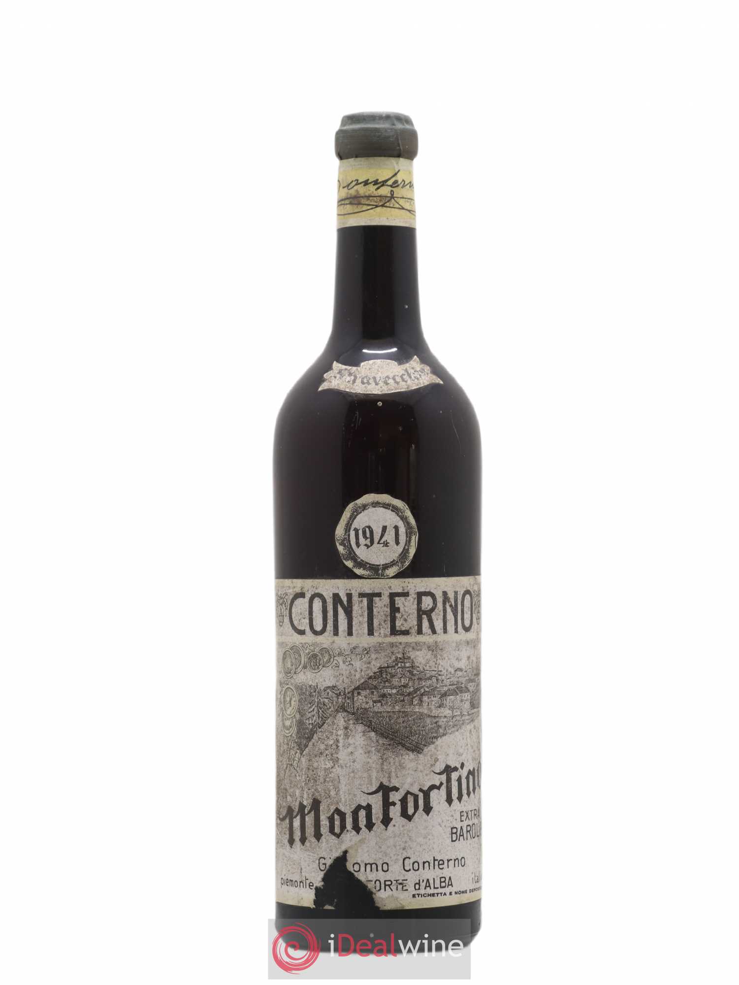 Barolo DOCG Riserva Monfortino Giacomo Conterno 1941 - Lot de 1 bouteille - 0