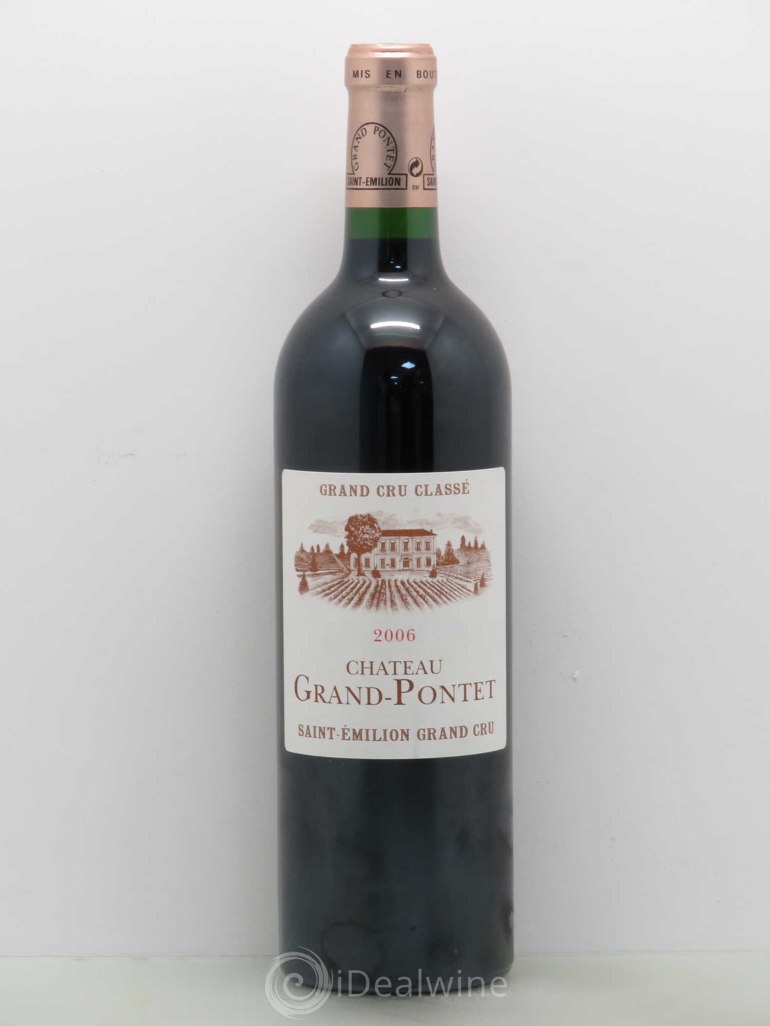 Château Grand Pontet Grand Cru Classé 2006 - Lot de 1 bouteille - 0