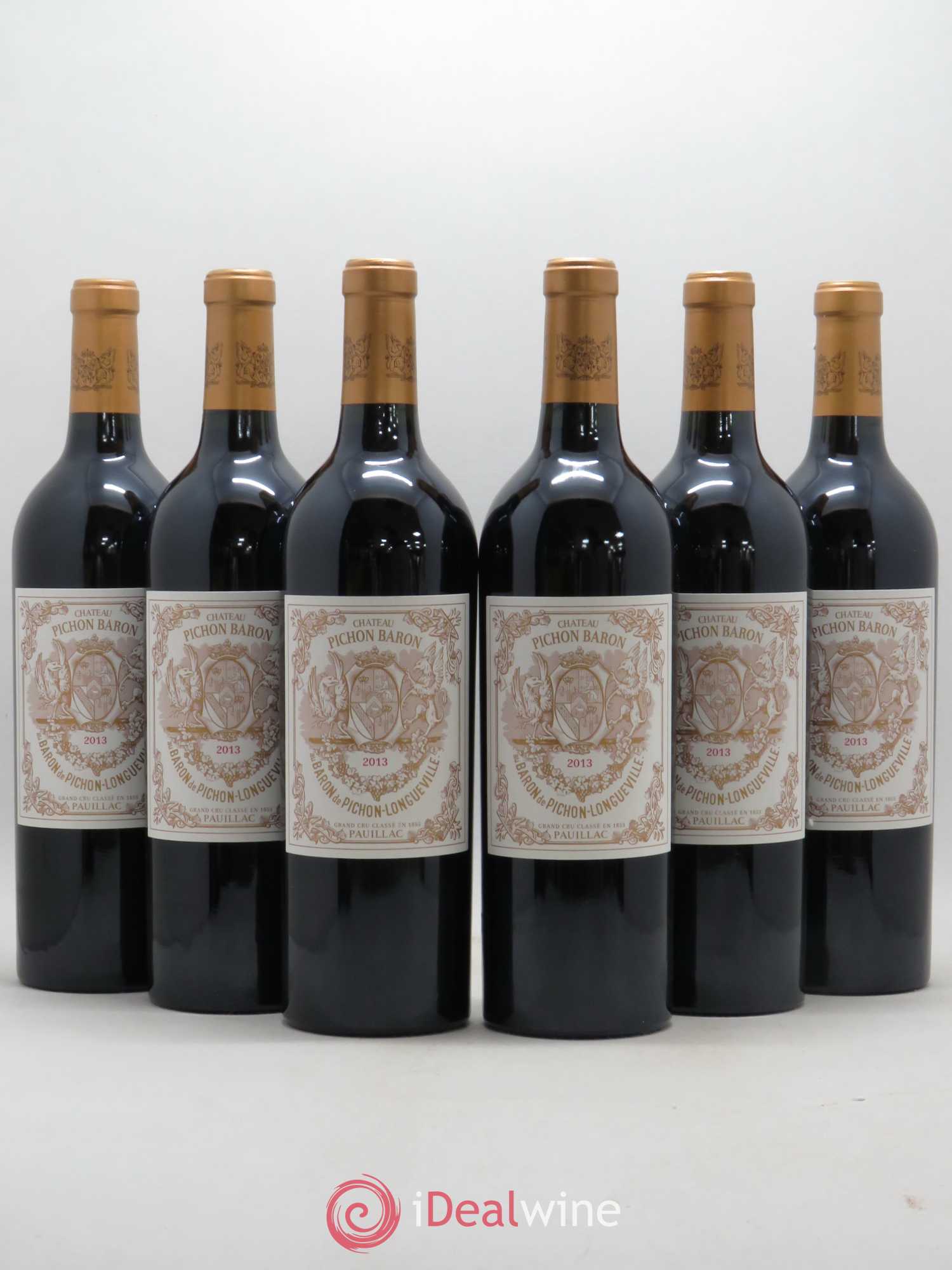 Pichon Longueville Baron 2ème Grand Cru Classé 2013 - Lot de 6 bouteilles - 0