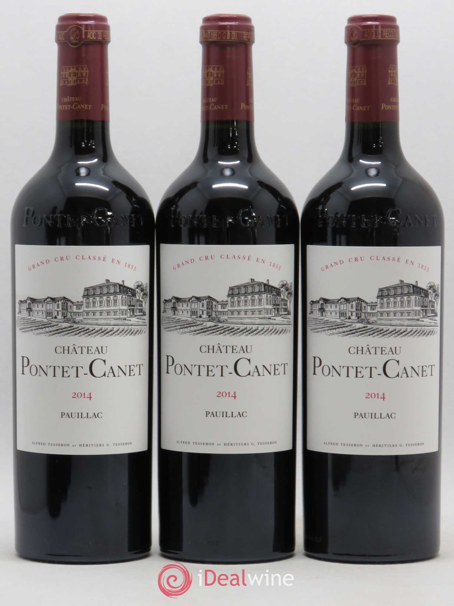 Château Pontet Canet 5ème Grand Cru Classé 2014 - Lot de 6 bouteilles - 2