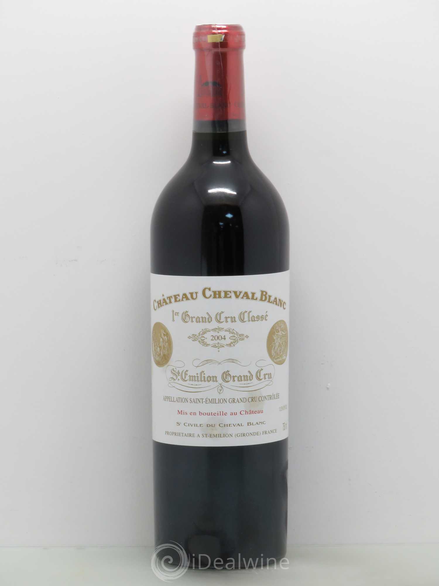 Château Cheval Blanc 1er Grand Cru Classé A 2004 - Lot de 1 bouteille - 0