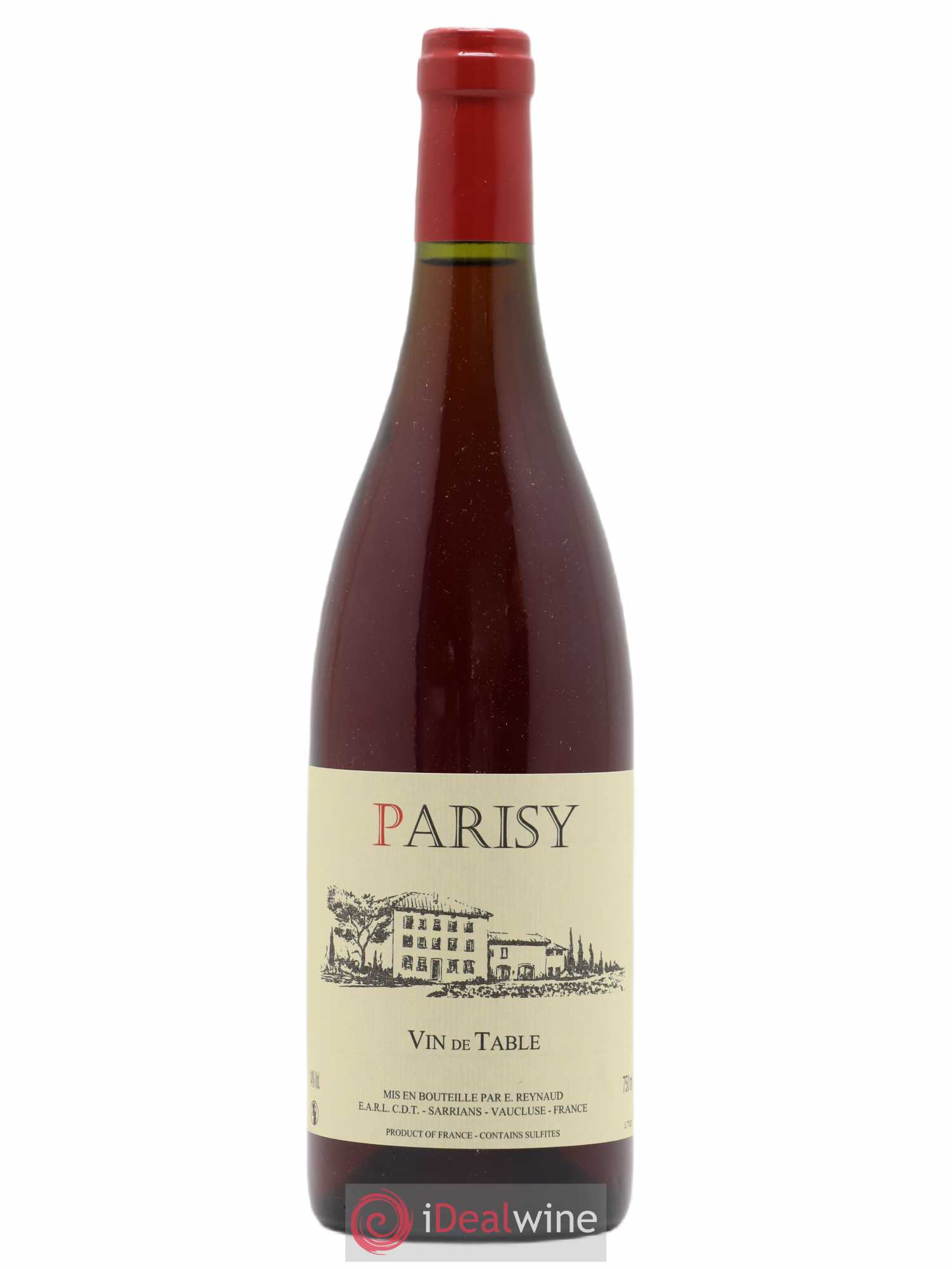 Vin de Table Parisy Emmanuel Reynaud - Lot de 1 bouteille - 0