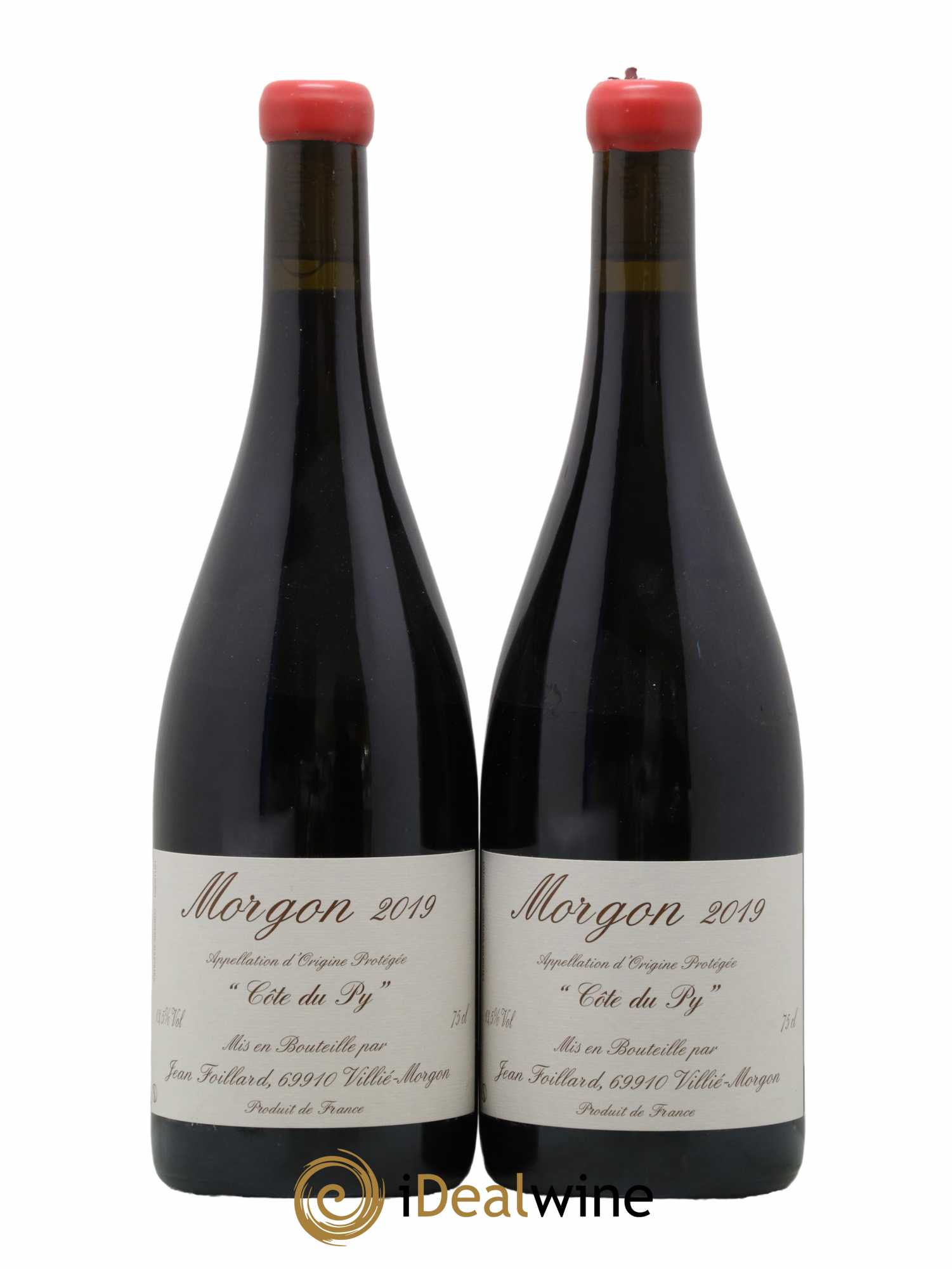 Morgon Côte du Py Jean Foillard 2019 - Lot de 2 bouteilles - 0