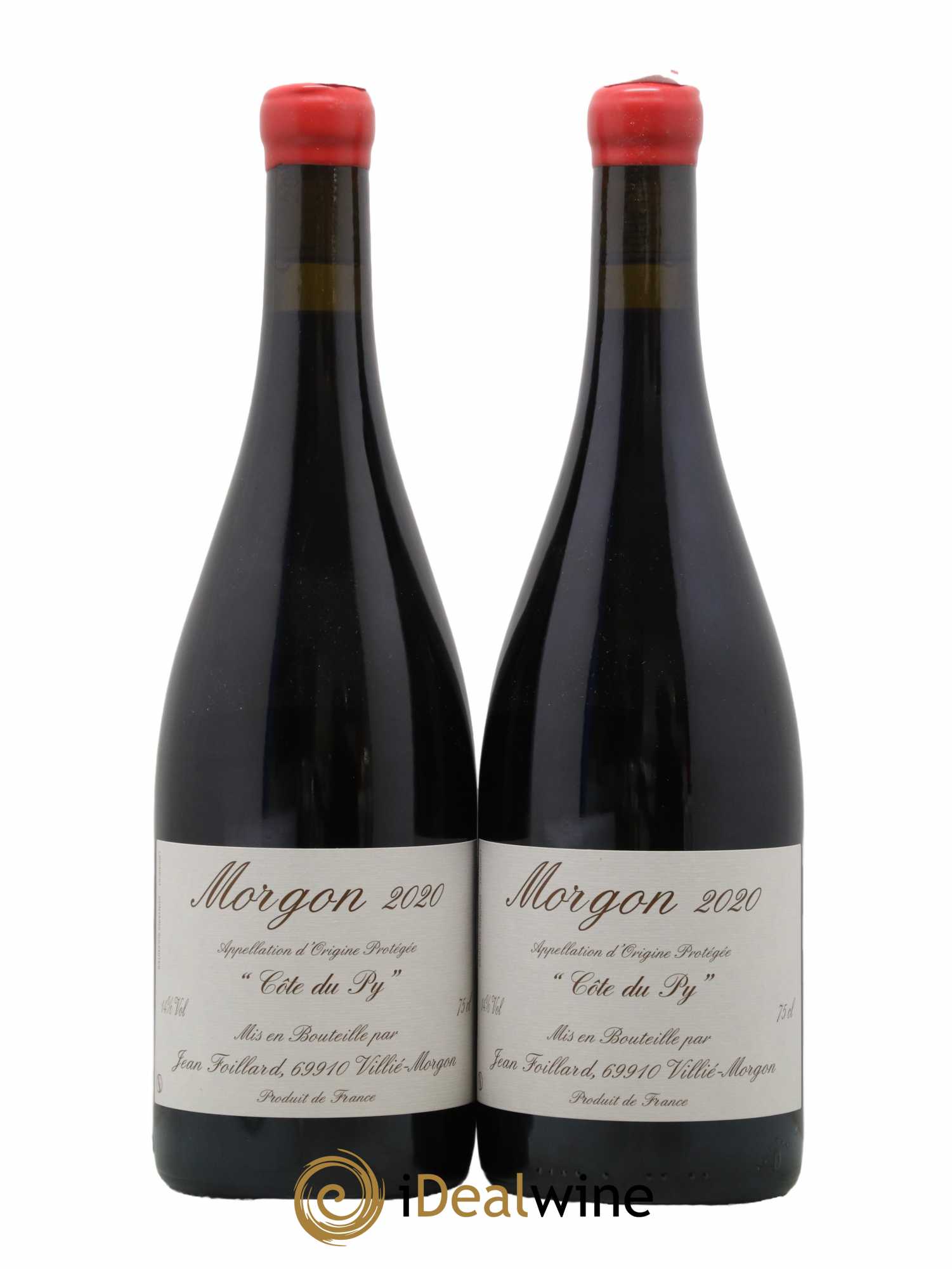 Morgon Côte du Py Jean Foillard 2020 - Lot de 2 bouteilles - 0