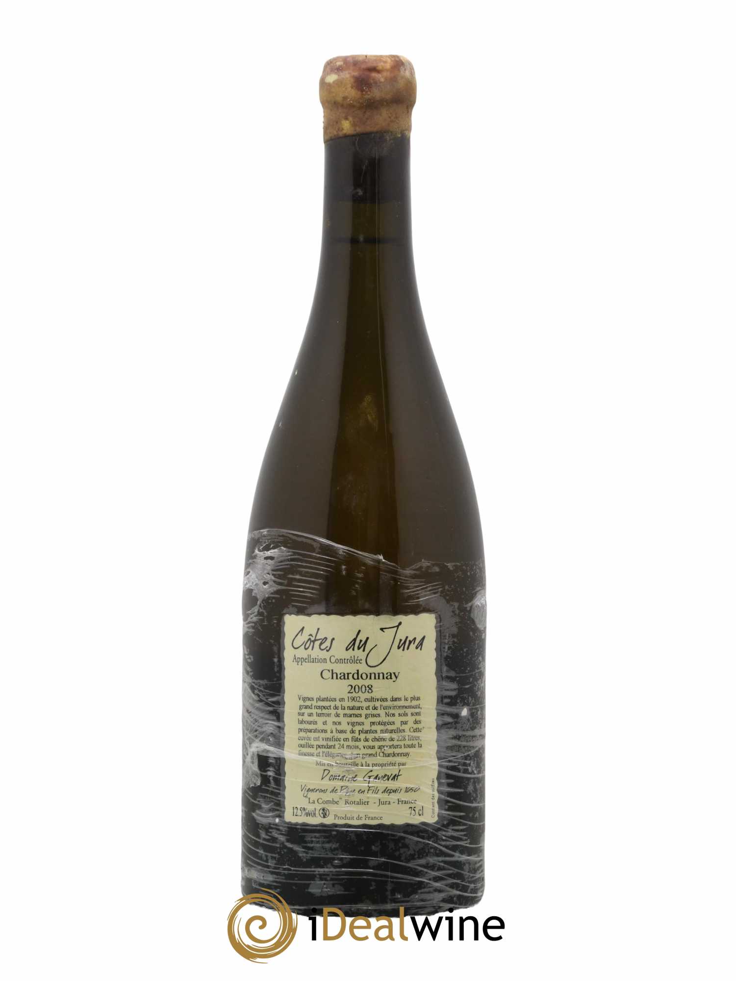 Côtes du Jura Les Chalasses Vieilles Vignes Jean-François Ganevat (Domaine) 2008 - Lot de 1 bouteille - 1