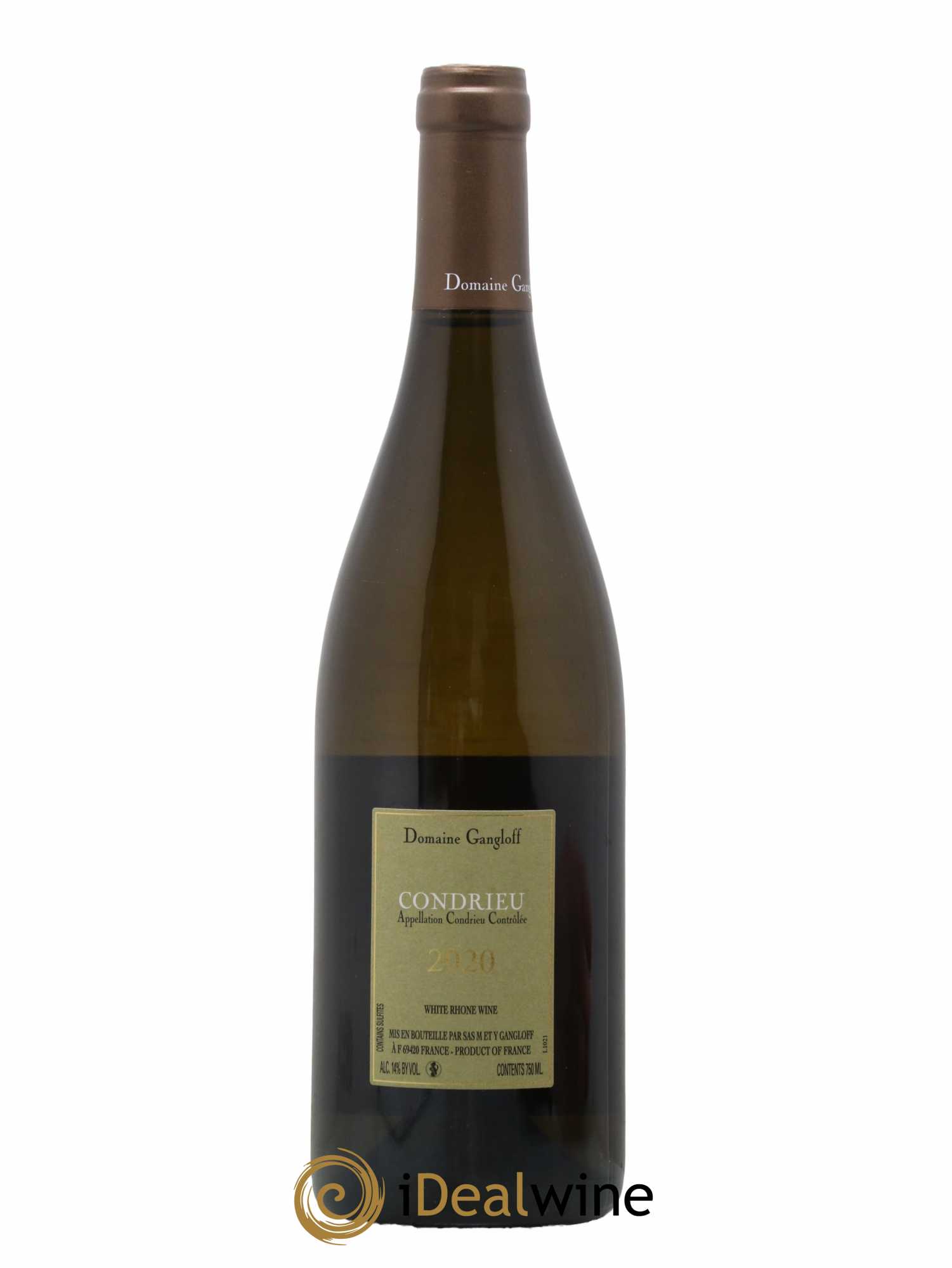Condrieu Domaine Gangloff (Domaine) 2020 - Lot de 1 bouteille - 1