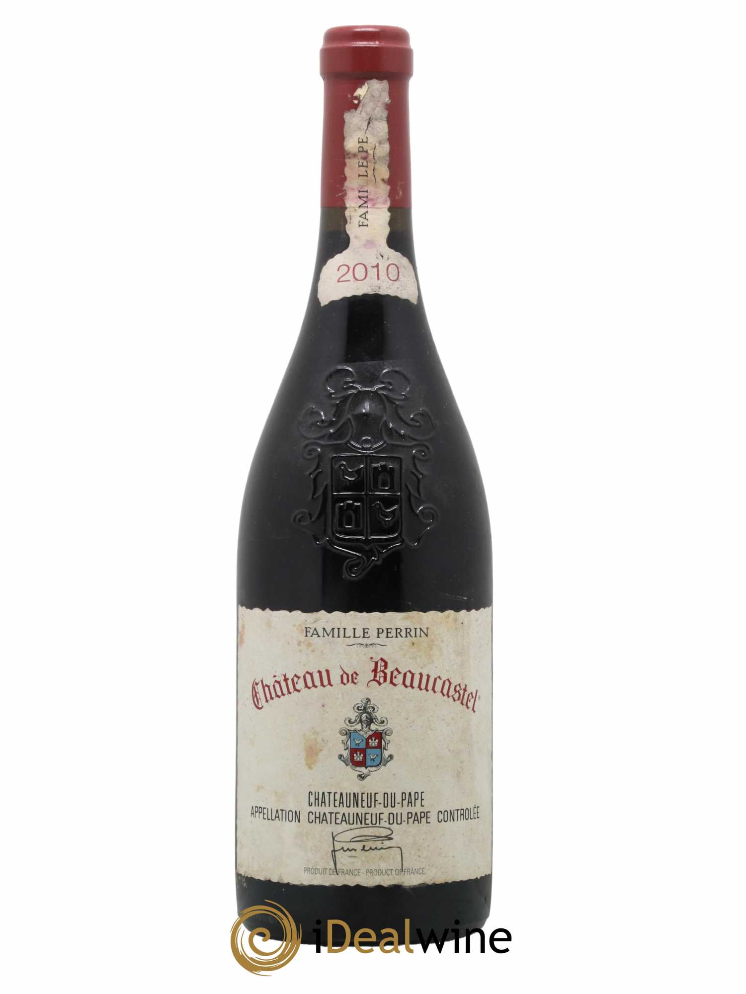 Châteauneuf-du-Pape Château de Beaucastel Famille Perrin 2010 - Lot de 1 bouteille - 0