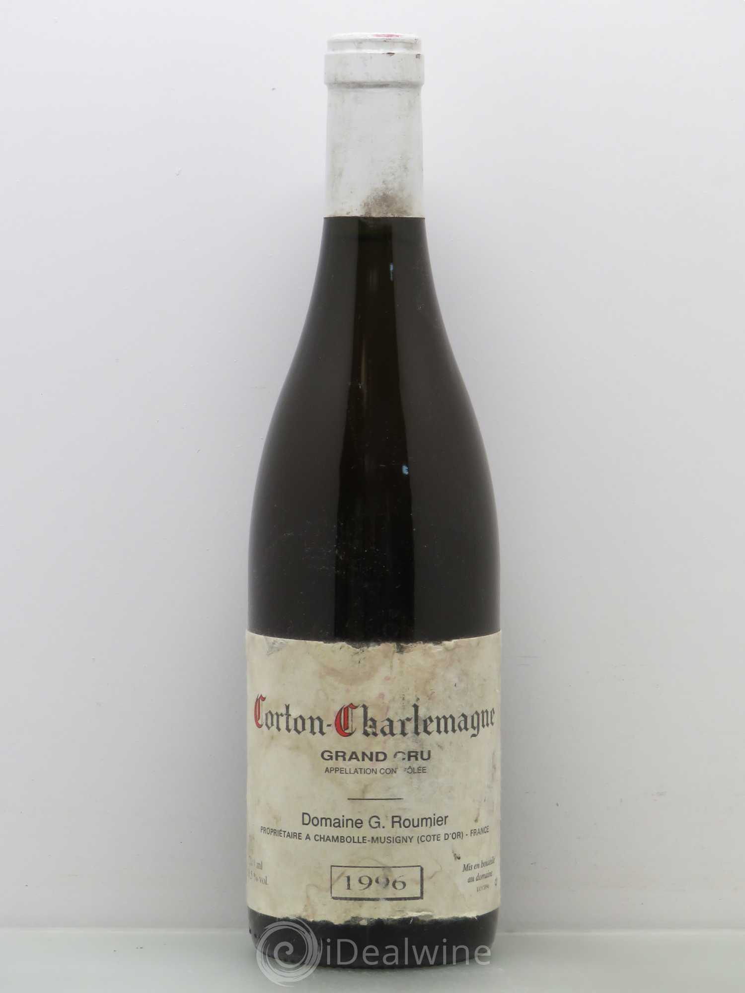 Corton-Charlemagne Grand Cru Georges Roumier (Domaine) 1996 - Lot de 1 bouteille - 0