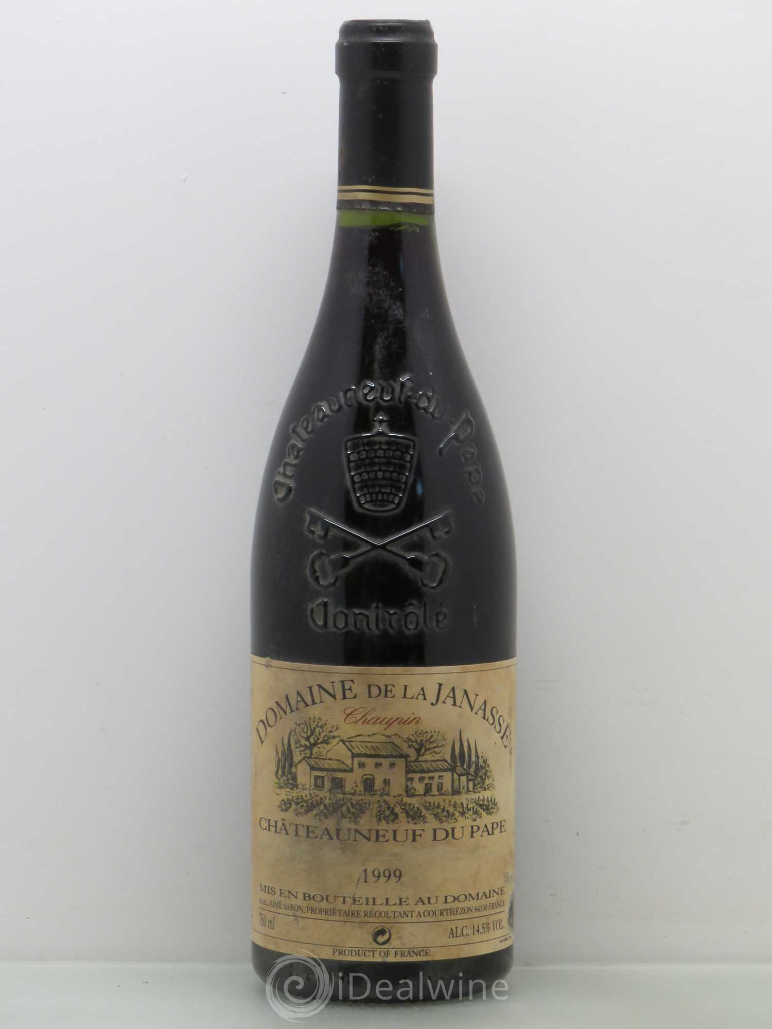 Châteauneuf-du-Pape Cuvée Chaupin La Janasse (Domaine de) 1999 - Lot de 1 bouteille - 0