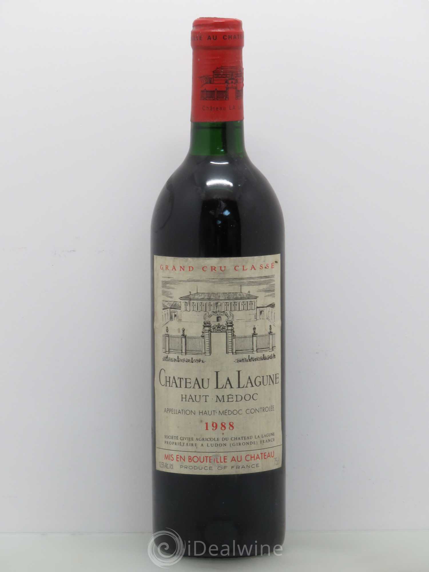 Château la Lagune 3ème Grand Cru Classé 1988 - Lot de 1 bouteille - 0