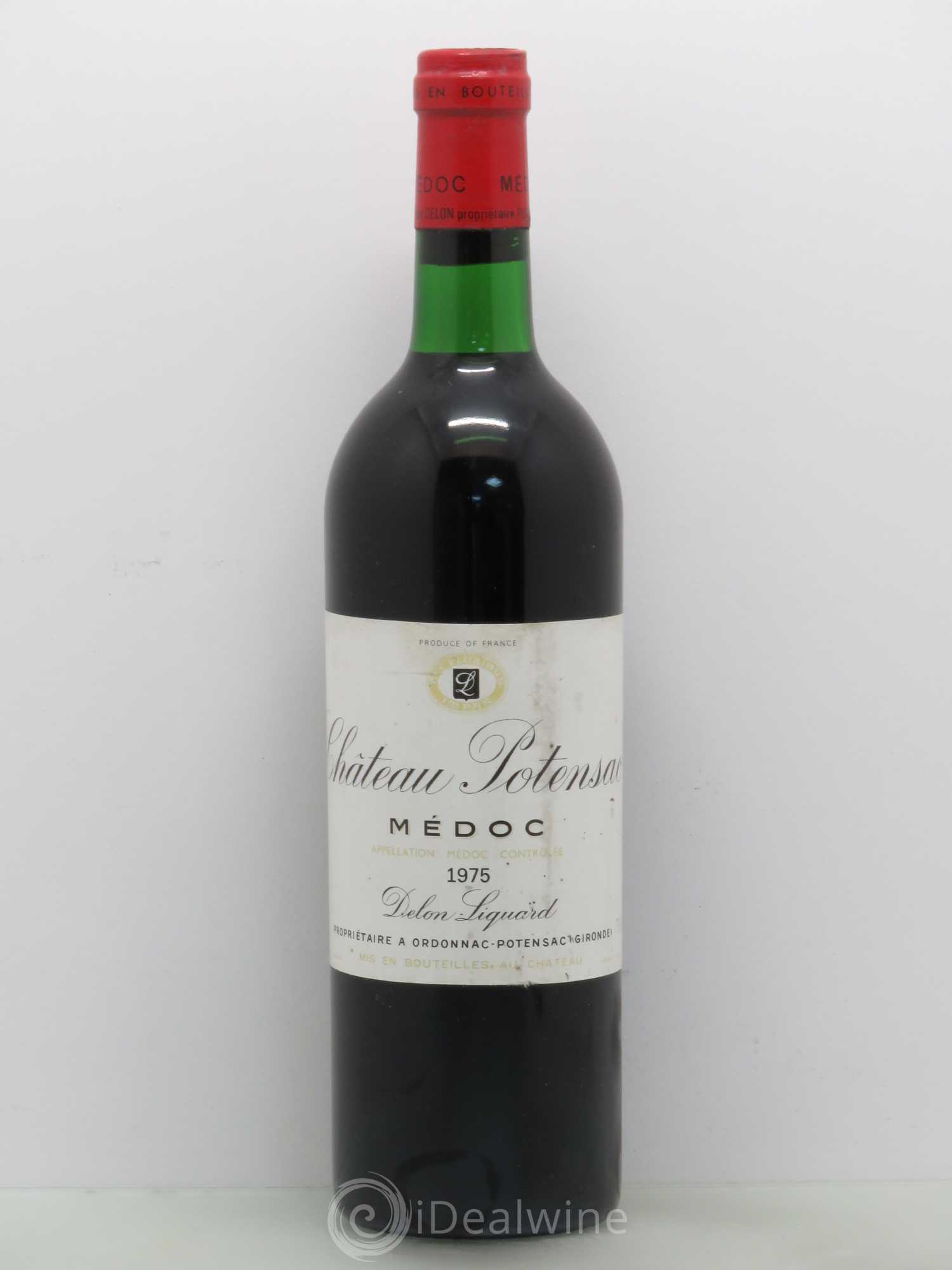 Château Potensac 1975 - Lot de 1 bouteille - 0