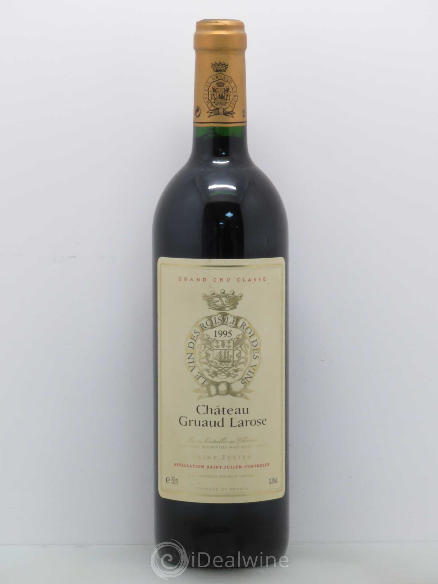 Château Gruaud Larose 2ème Grand Cru Classé 1995 - Lot de 1 bouteille - 0