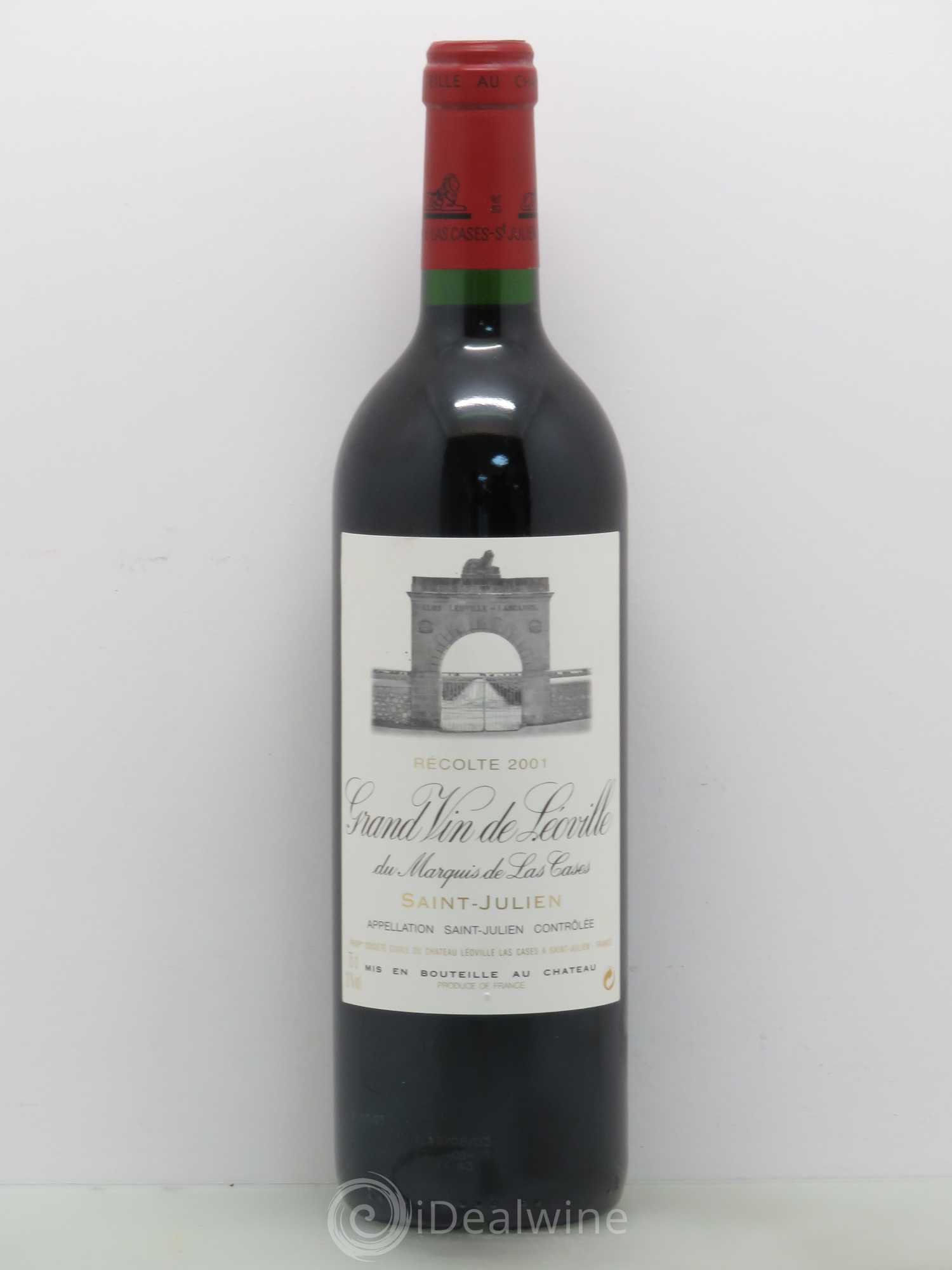 Château Léoville Las Cases 2ème Grand Cru Classé 2001 - Lot de 1 bouteille - 0