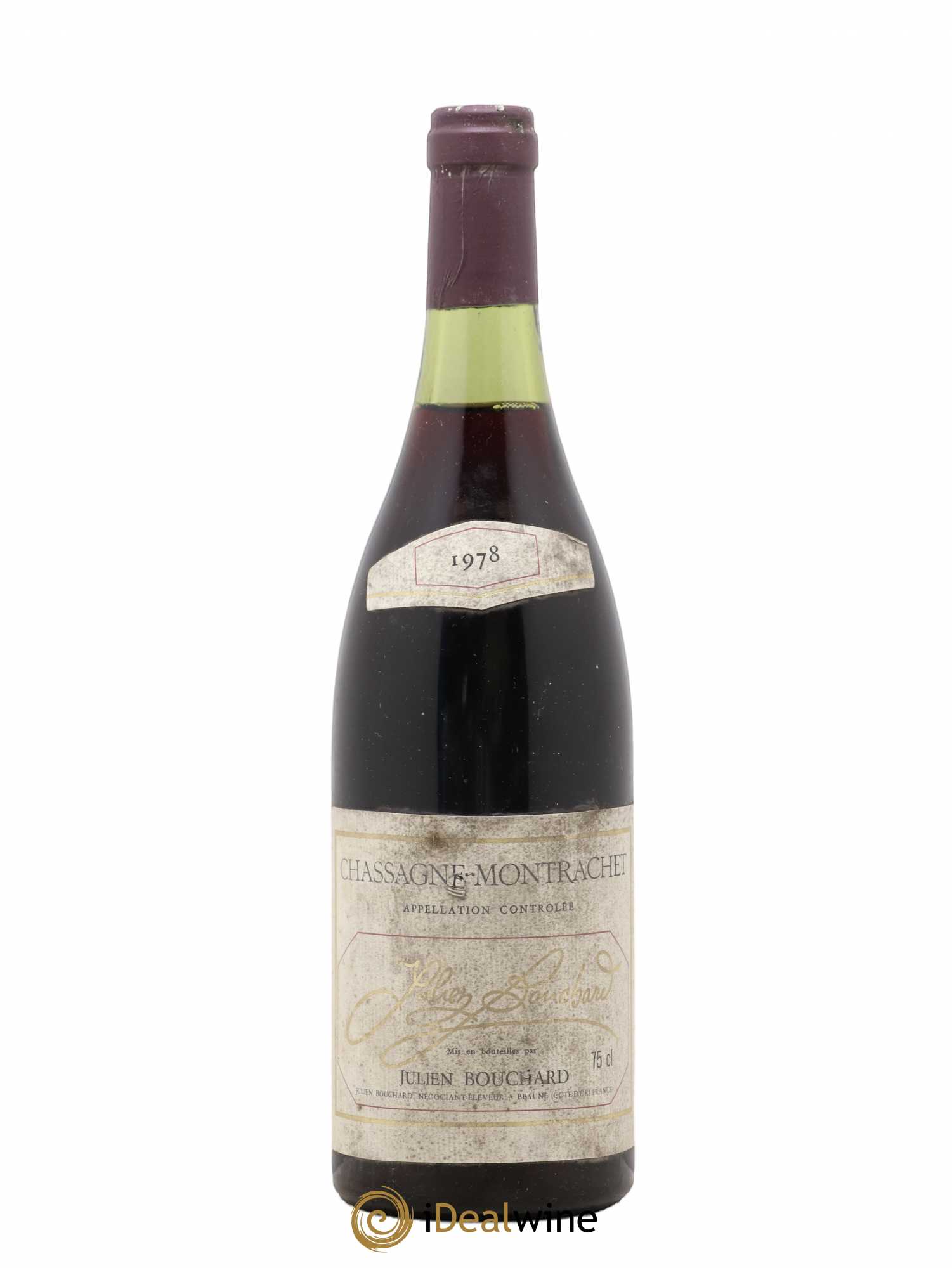 Chassagne-Montrachet Julien Bouchard 1978 - Lot de 1 bouteille - 0