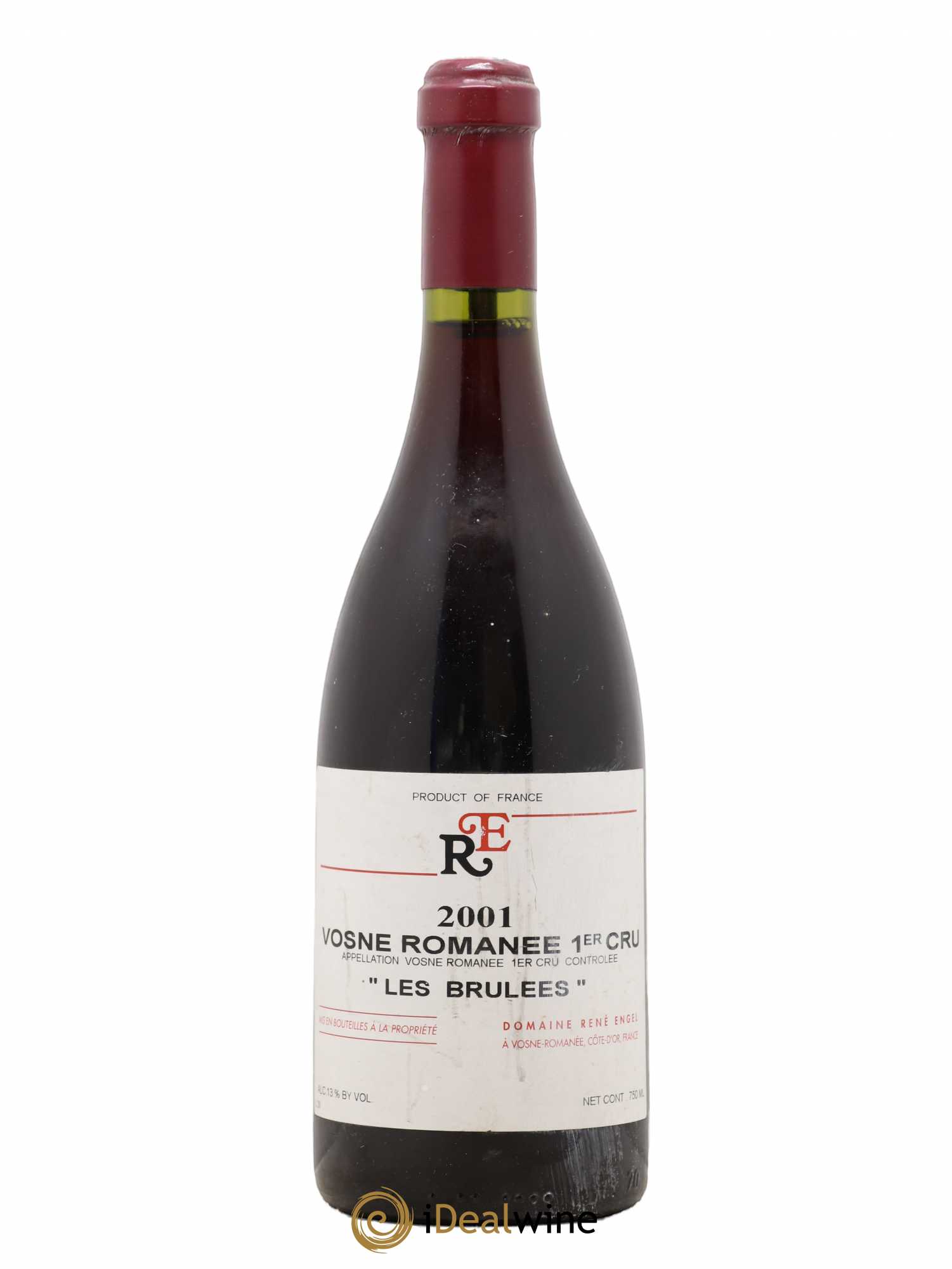 Vosne-Romanée 1er Cru Aux Brûlées Domaine René Engel - Domaine Eugénie 2001 - Lot de 1 bouteille - 0