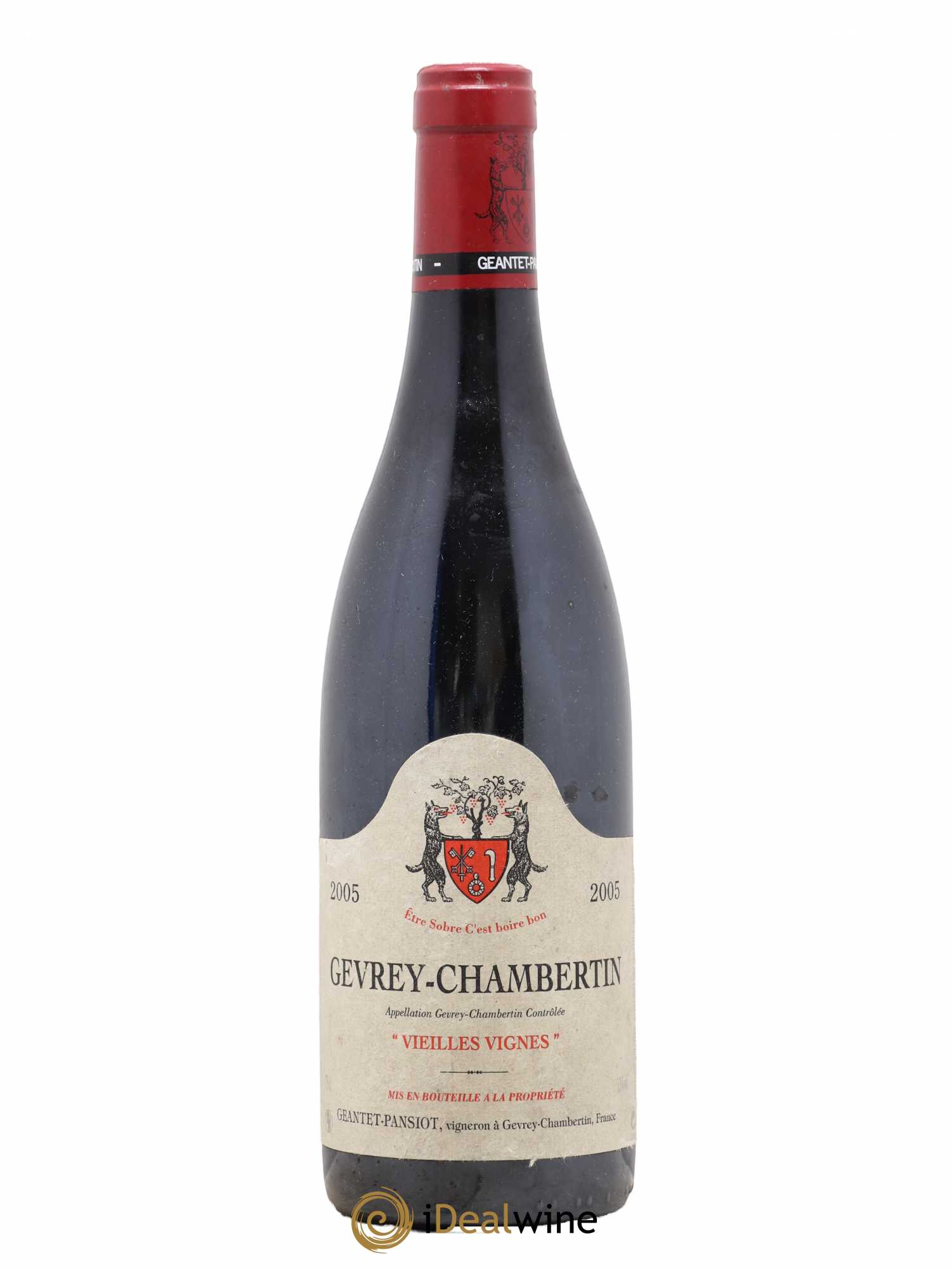 Gevrey-Chambertin Vieilles vignes Geantet-Pansiot 2005 - Lot de 1 bouteille - 0