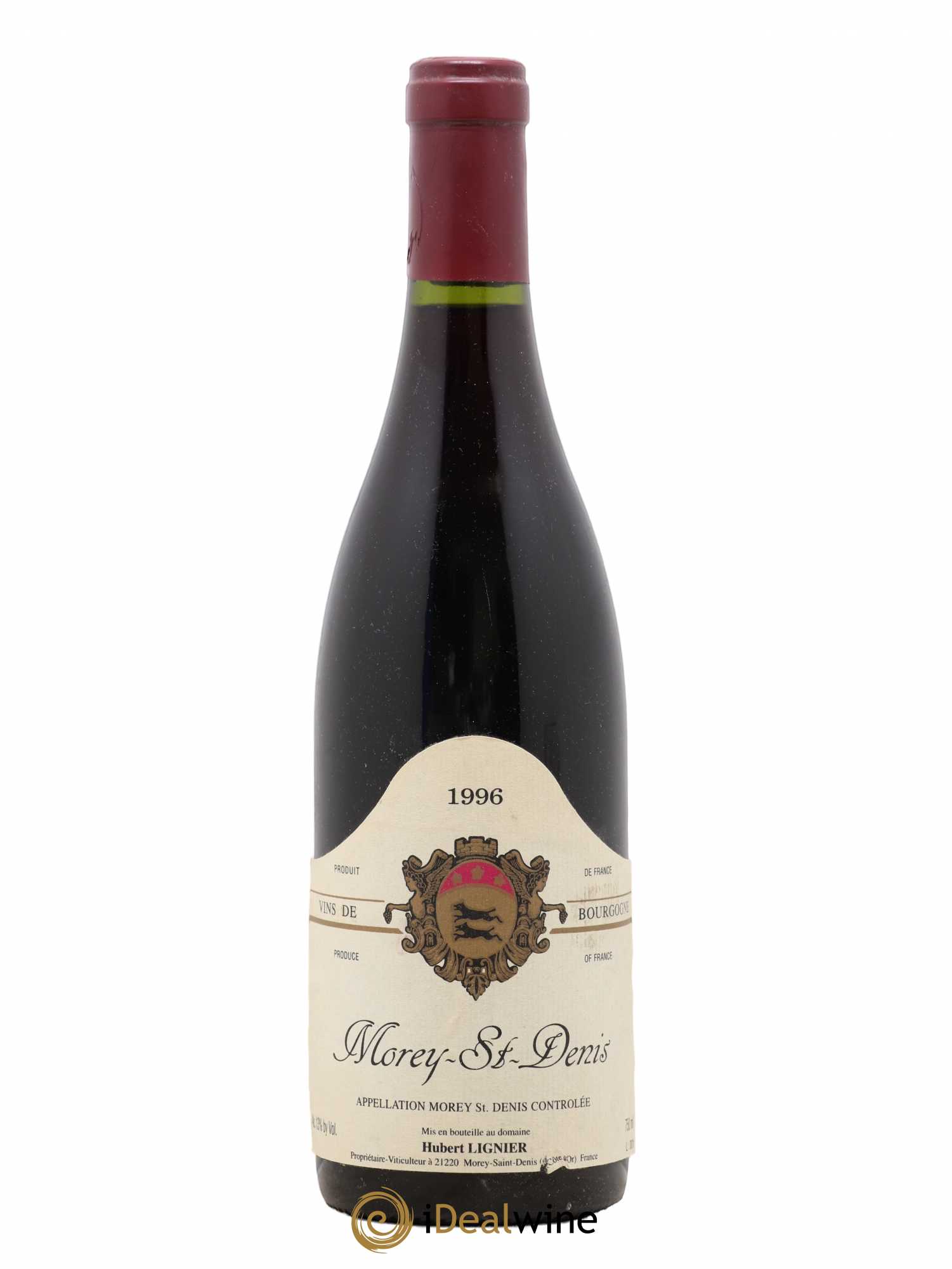 Morey-Saint-Denis Hubert Lignier (Domaine) 1996 - Lot de 1 bouteille - 0