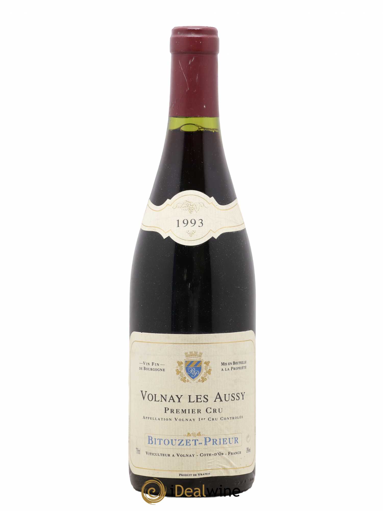 Volnay 1er Cru Les Aussy Bitouzet Prieur 1993 - Posten von 1 Flasche - 0
