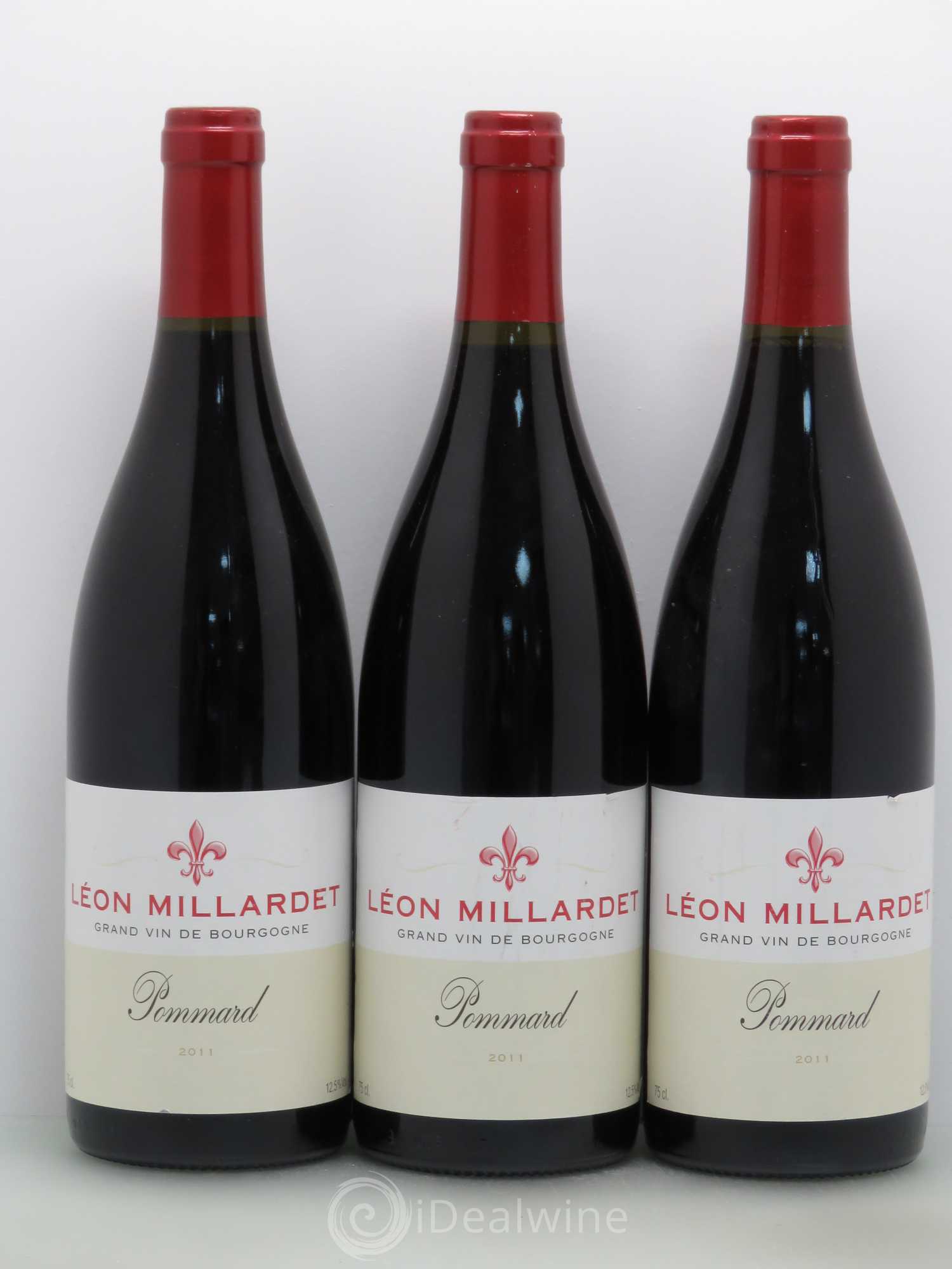 Pommard Leon Millardet 2011 - Posten von 3 Flaschen - 0